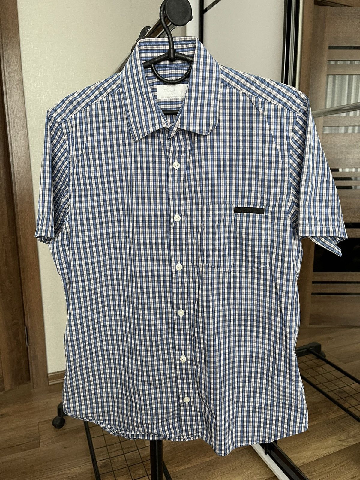 Other Prada Milano Checked Shirt Button Up Size US M / EU 48-50 / 2 - 3 Thumbnail