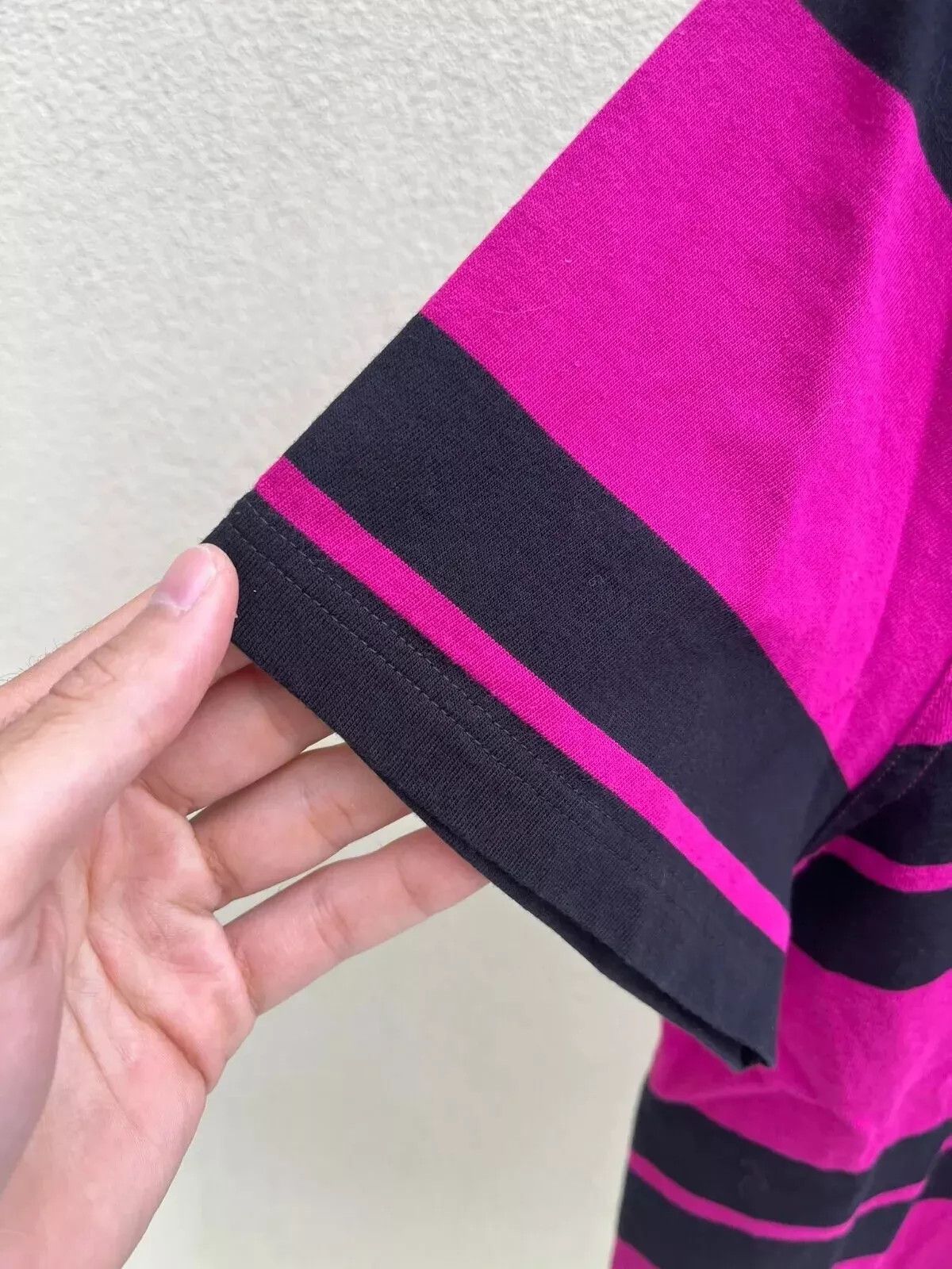 Saint Laurent Paris o1rshd1 YSL Embroidered Polo Sport in Water Melon Size US L / EU 52-54 / 3 - 3 Thumbnail