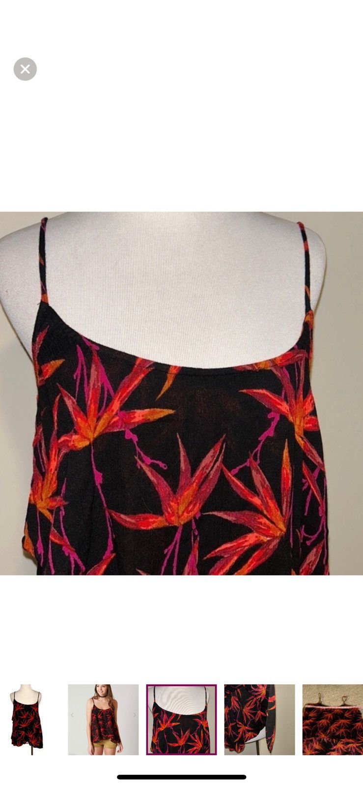 Free People Free people small women’s Simone tank‎ top Size S / US 4 / IT 40 - 4 Thumbnail