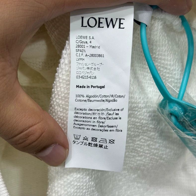 Loewe loewe Embroidered loge sweatshirt 2503-Nextarrow Size US M / EU 48-50 / 2 - 5 Thumbnail