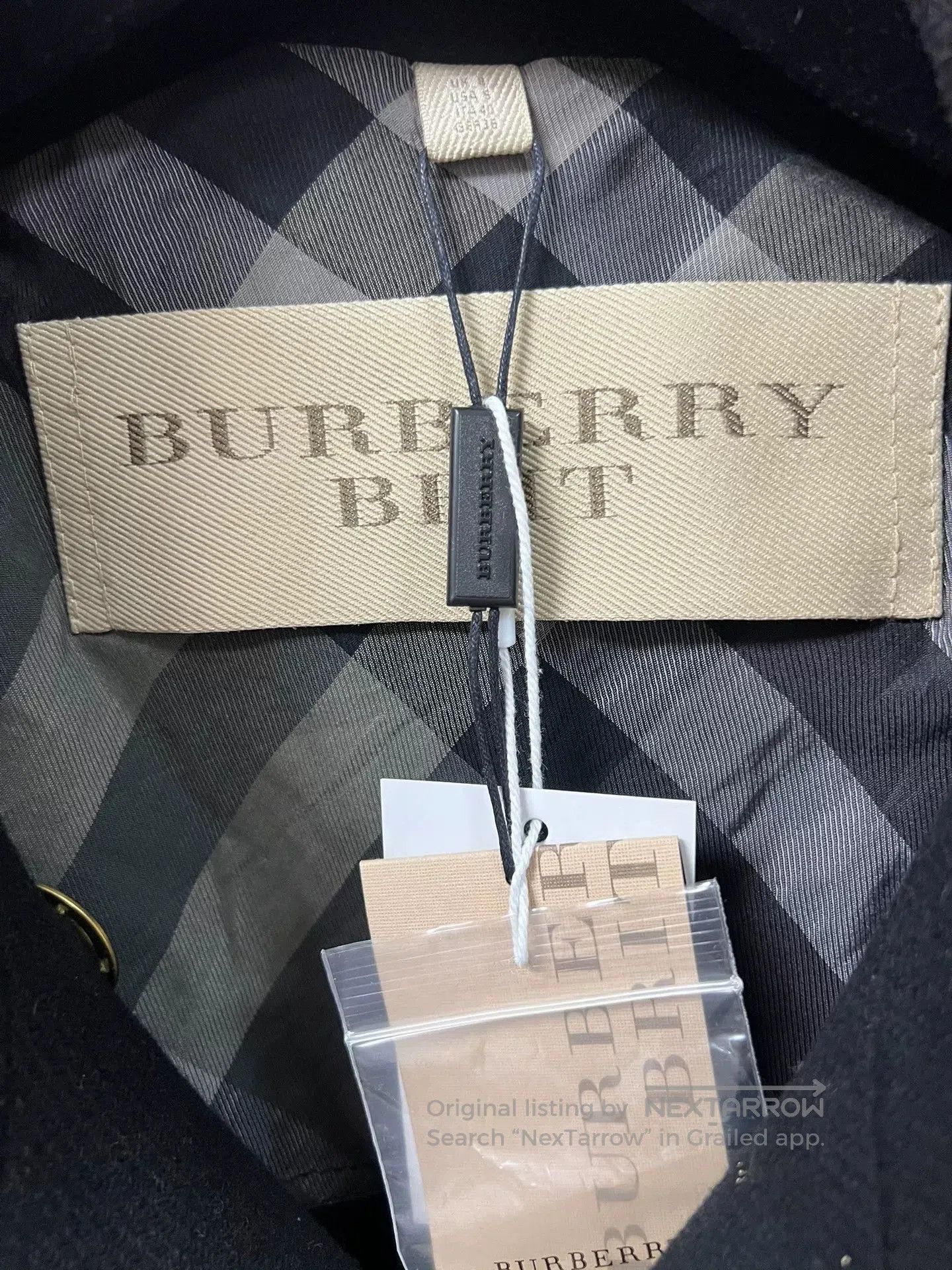 Burberry Burberry Short Wool Coat UK Size 8. Size XS / US 0-2 / IT 36-38 - 3 Thumbnail