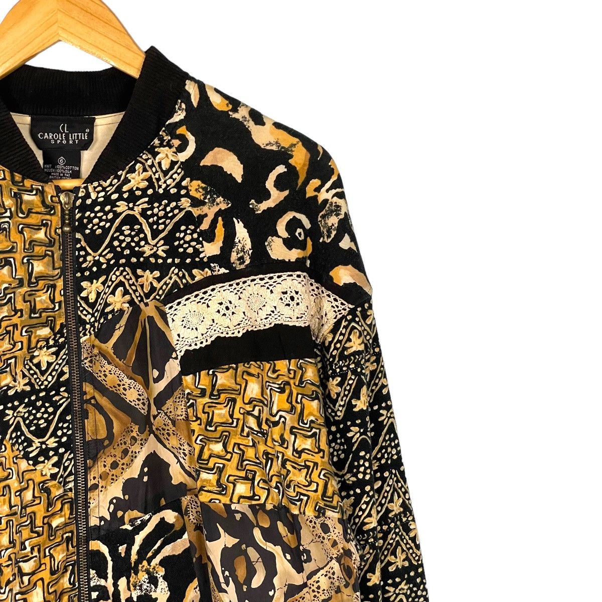 Japanese Brand Japanese Baroque Over Printed Bomber Jacket Size US M / EU 48-50 / 2 - 4 Thumbnail