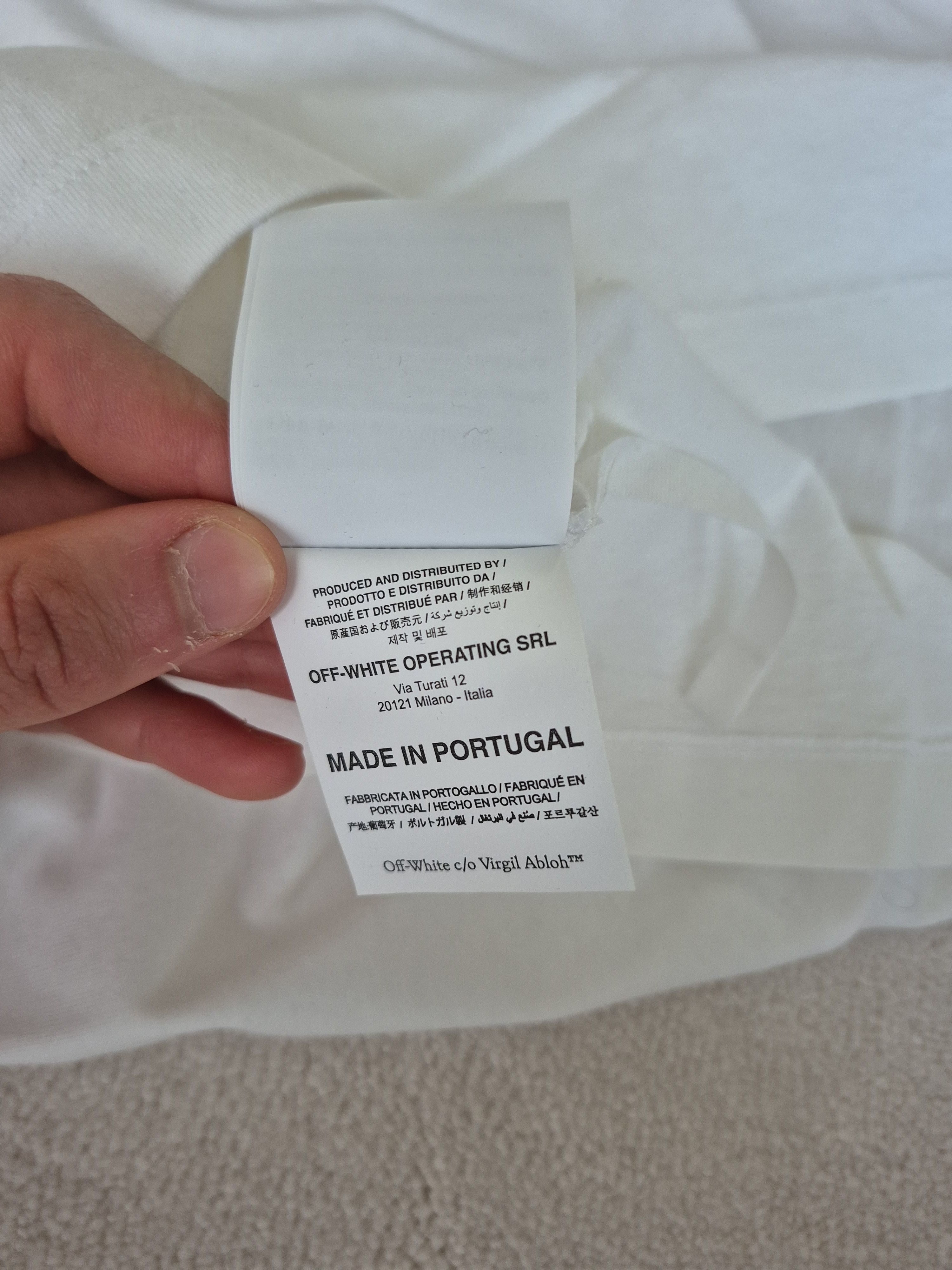 Off-White Off White Caravaggio Arrows Virgil XL Yellow New Size US XL / EU 56 / 4 - 9 Thumbnail
