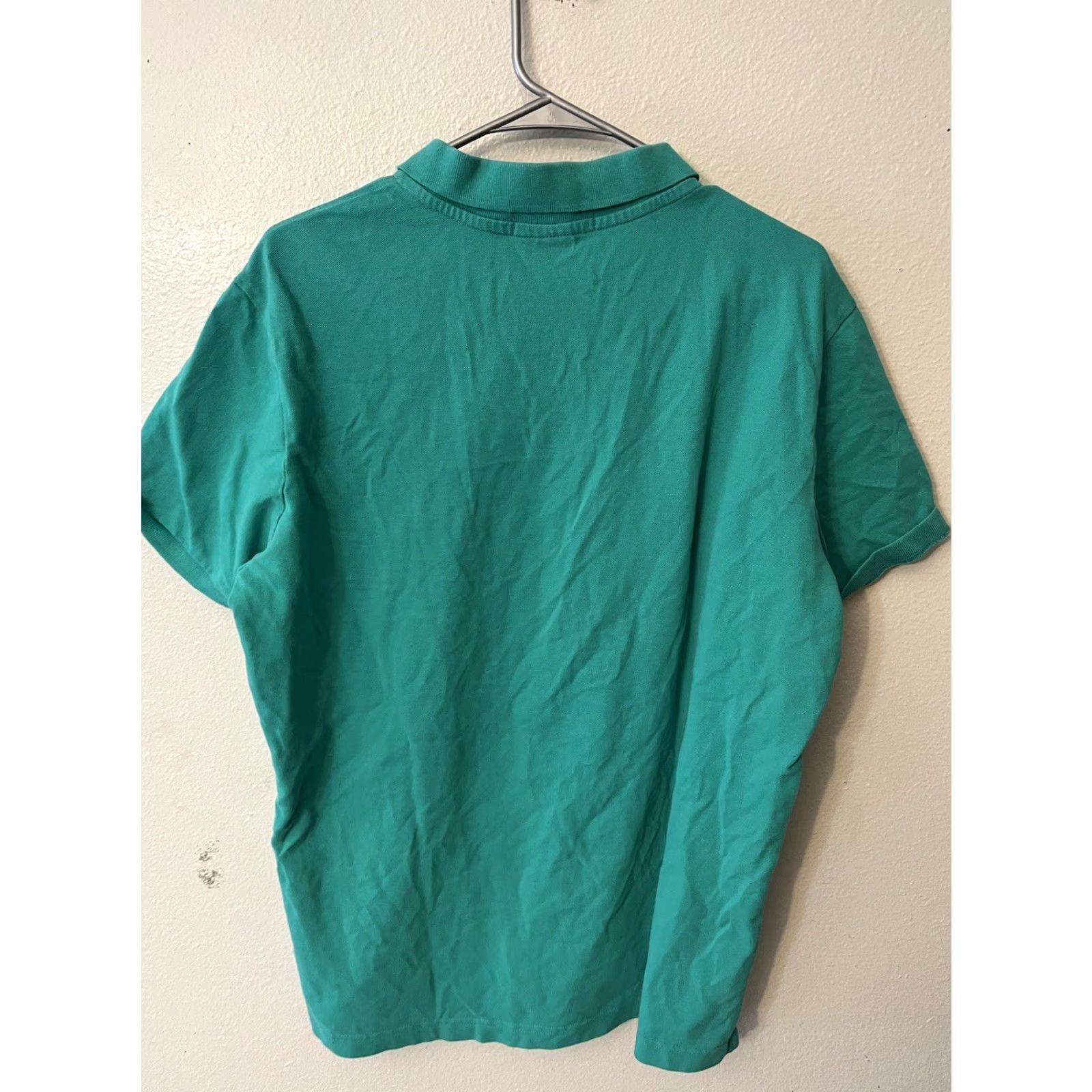 Vintage US Polo Assn Polo Shirt Short Sleeve Collared Shirt Size Large Green Logo Men's Shirt Size US L / EU 52-54 / 3 - 3 Thumbnail