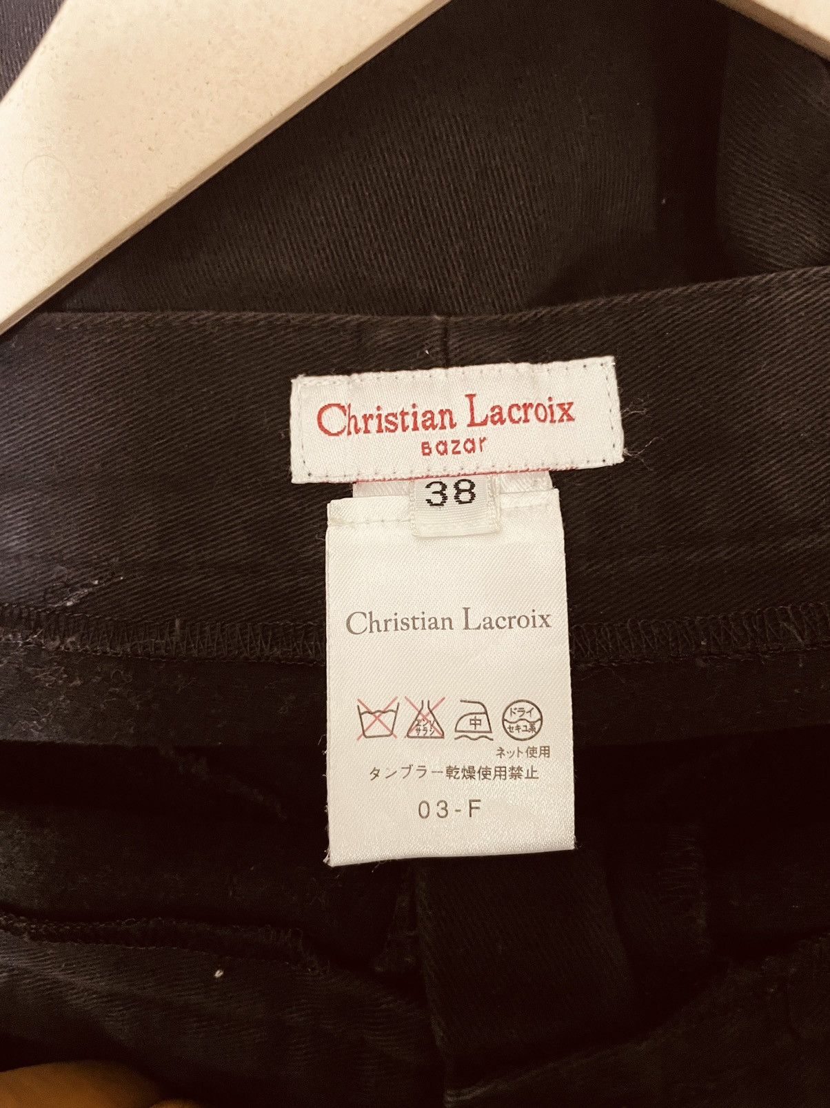Christian Lacroix × Designer × Vintage Christian Lacroix straight Pant Size 38" / US 16 / IT 52 - 5 Thumbnail
