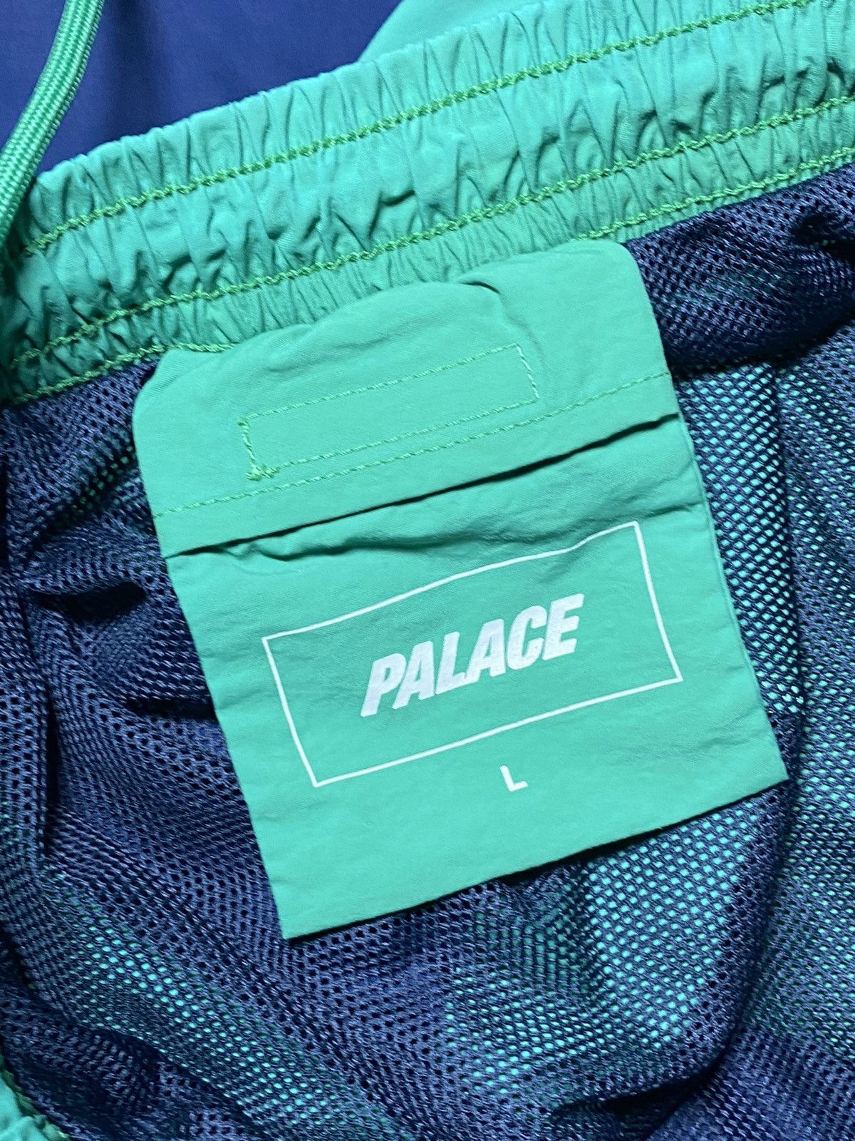 Palace Palace Green Checkered Swim Shorts Size US 32 / EU 48 - 3 Thumbnail