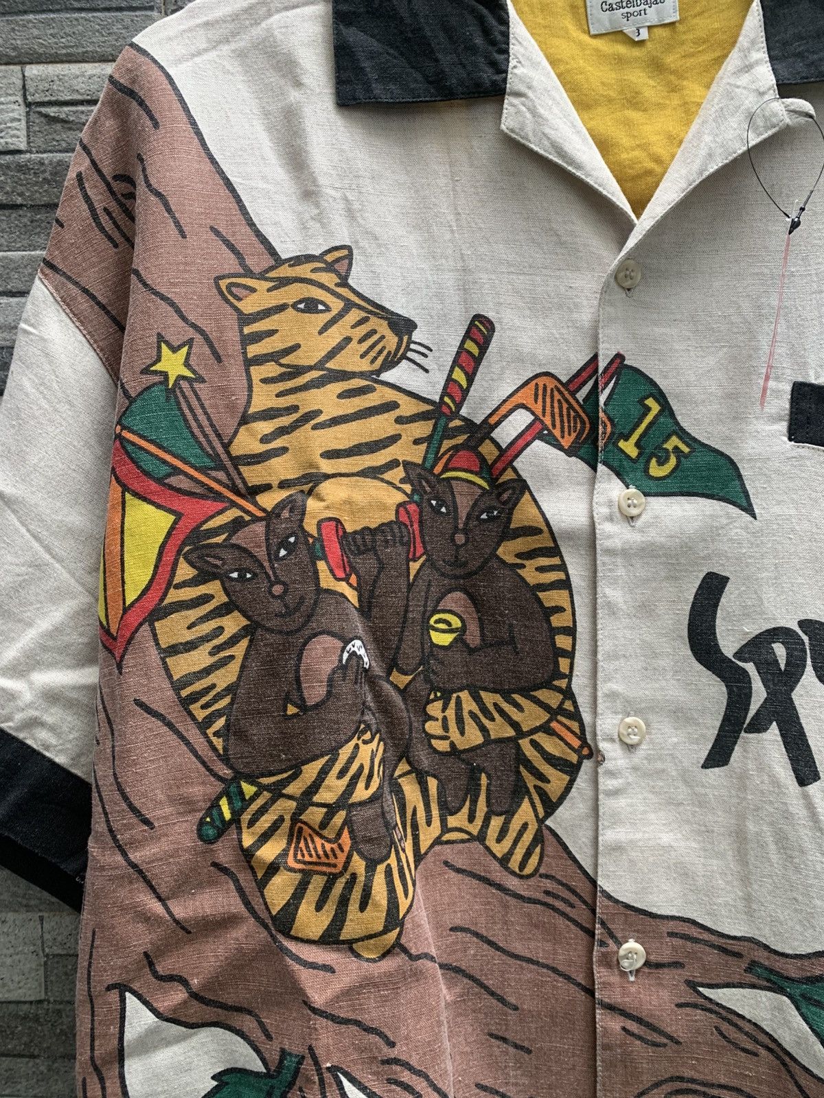 Jean Charles De Castelbajac Vintage JEAN CHARLES DE CASTELBAJAC " SPORTING FAMILY " Size US L / EU 52-54 / 3 - 1 Thumbnail