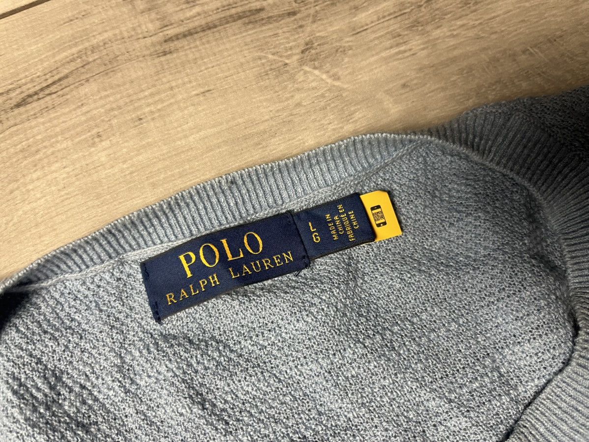 Polo Ralph Lauren Cotton-linen Crewneck Sweater Polo Ralph Lauren Size US L / EU 52-54 / 3 - 4 Thumbnail