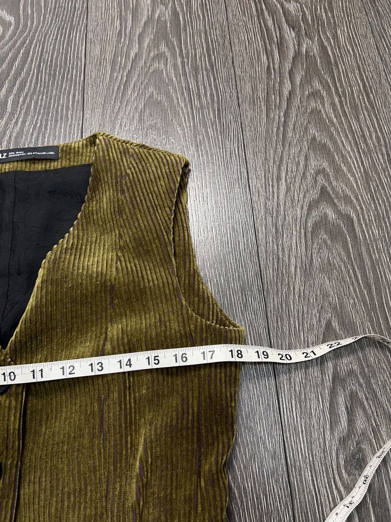 Rundholz Womens Corduroy Vest Gilet Waistcoat Button Closure Size S Size S / US 4 / IT 40 - 6 Thumbnail