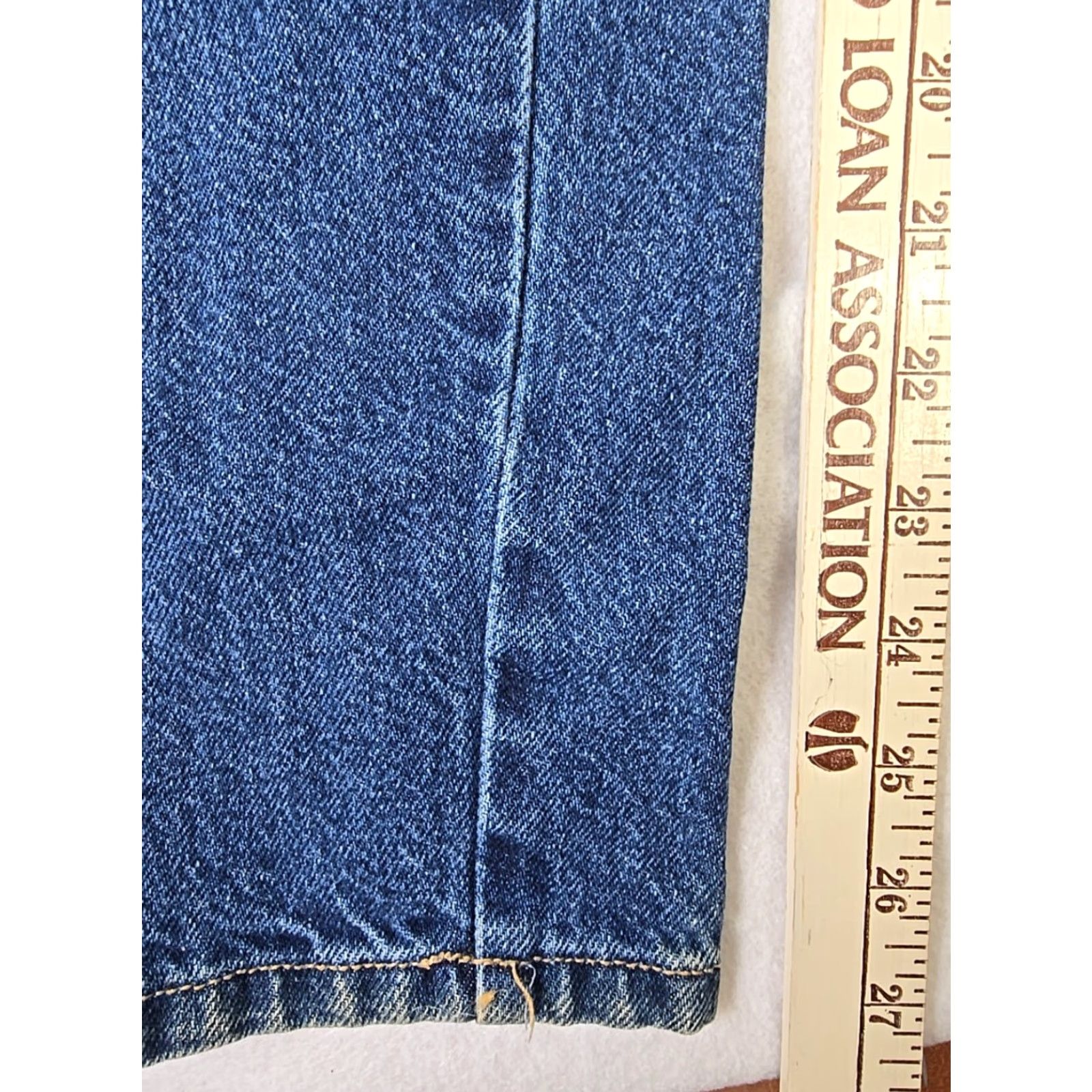 Denime Duo Maternity Jeans Blue Denim Women Size 6 Distressed Straight Denim Jeans Womens Size 28" / US 6 / IT 42 - 3 Thumbnail