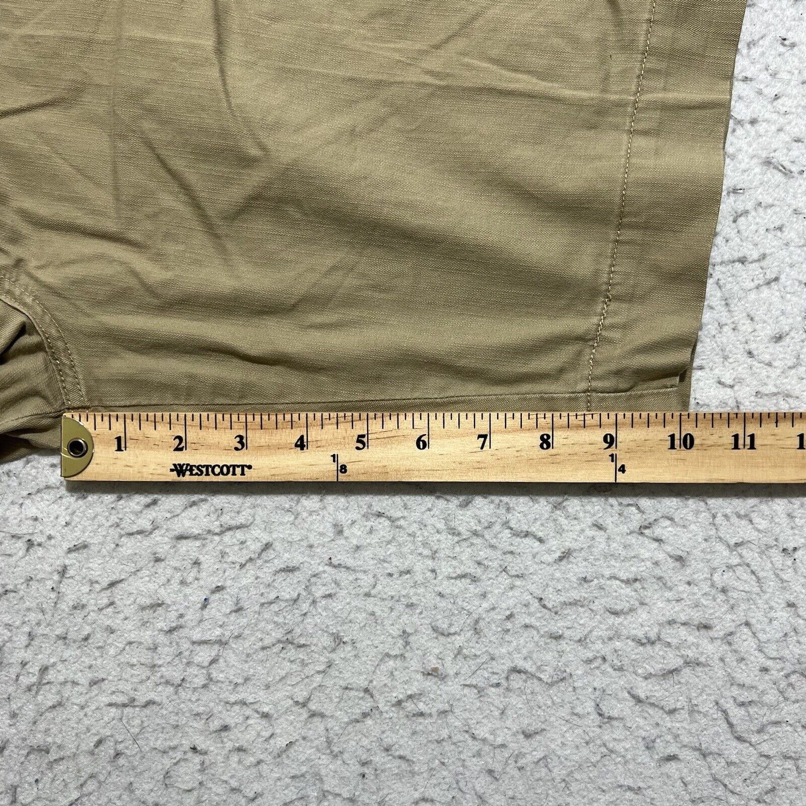 Levi's Levi's Tan Chino Khaki Shorts Crafted With Pride 10" Inseam Size 28" / US 6 / IT 42 - 12 Thumbnail