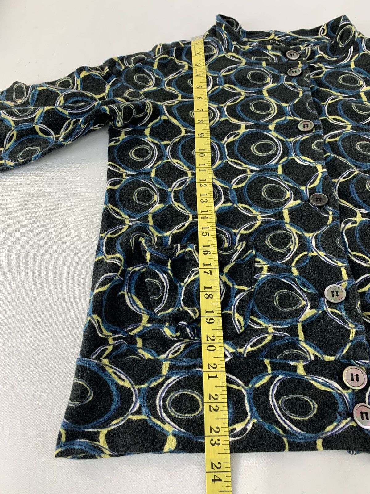 Yohji Yamamoto Y’s For Living Yohji Yamamoto Fleece Button Up Shirt Size L / US 10 / IT 46 - 11 Thumbnail