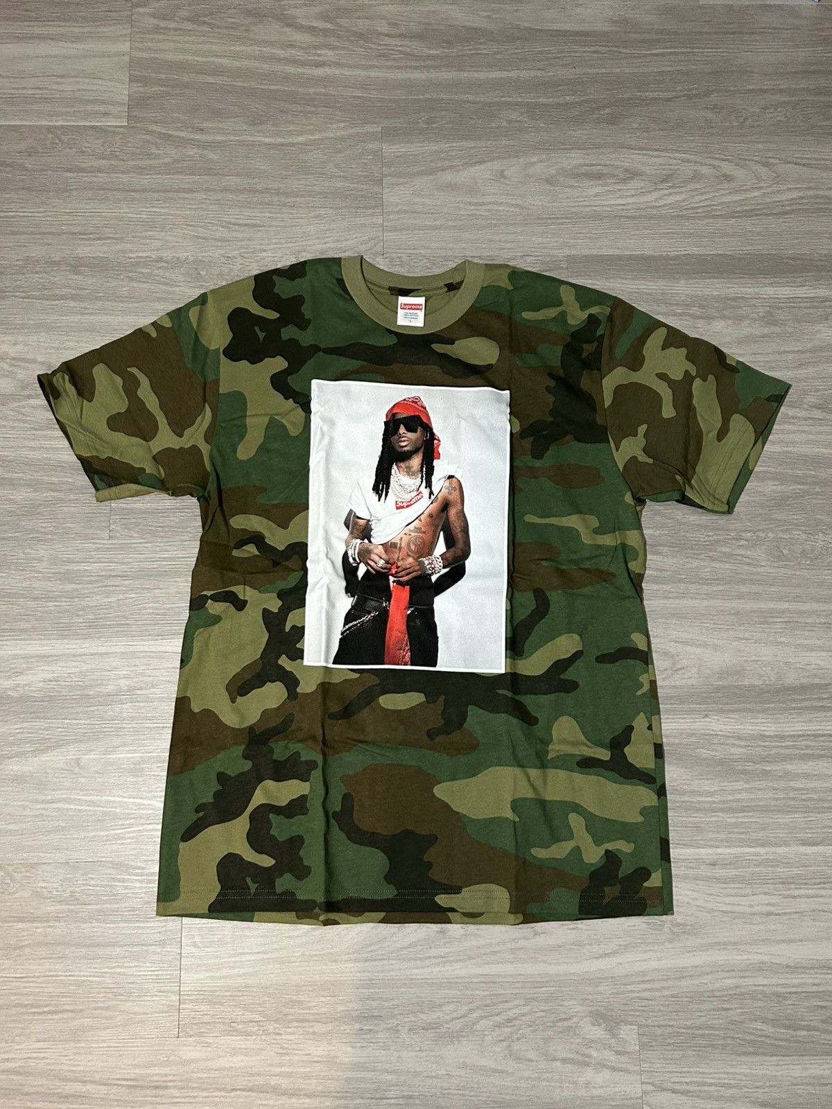 Supreme 2025 Supreme x Playboi Carti Photo Camo T Shirt | Grailed