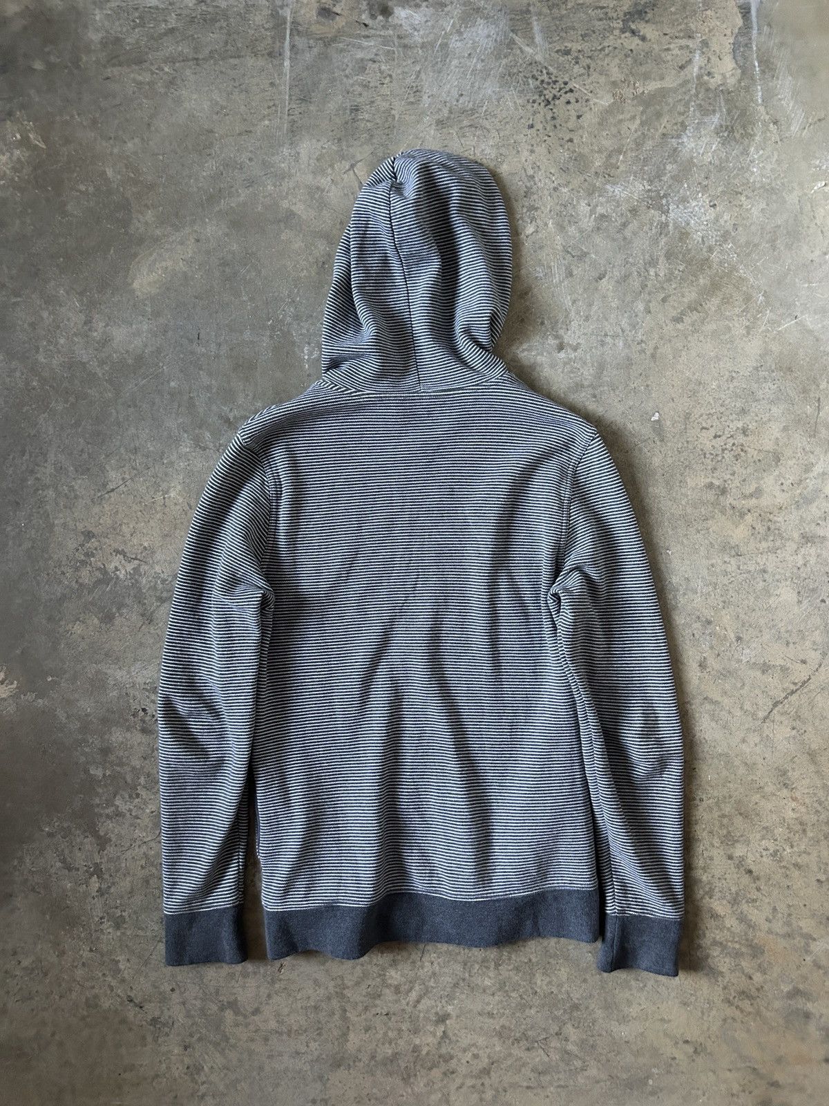 Gap Vintage GAP Zip Hoodie –Micro Stripe / Early 2000s Essential Size US S / EU 44-46 / 1 - 5 Thumbnail