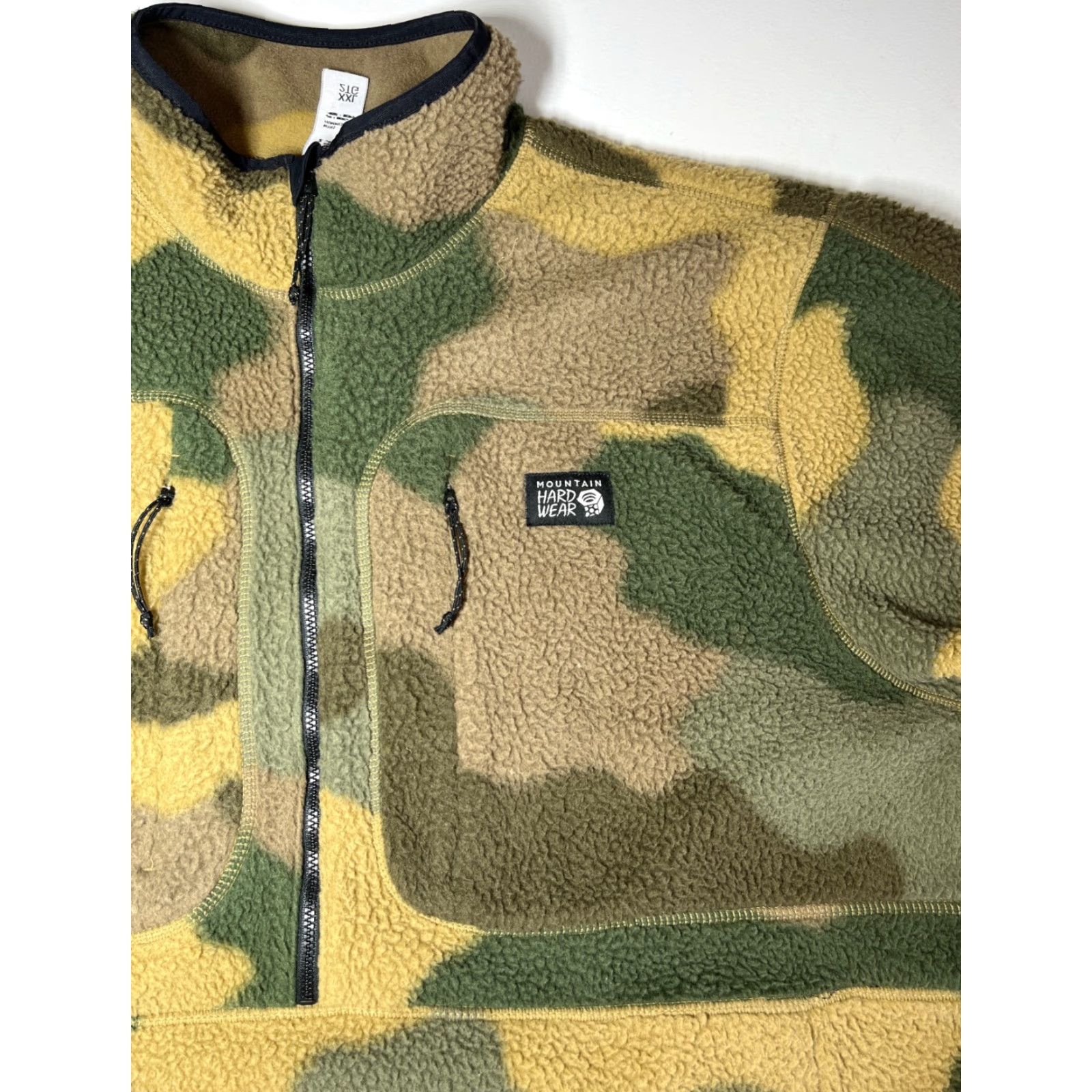 Mountain Hardwear Men’s Mountain Hardwear HiCamp 1/2 Zip Fleece Pullover Camo Print Sz 2XL Size US XXL / EU 58 / 5 - 7 Thumbnail