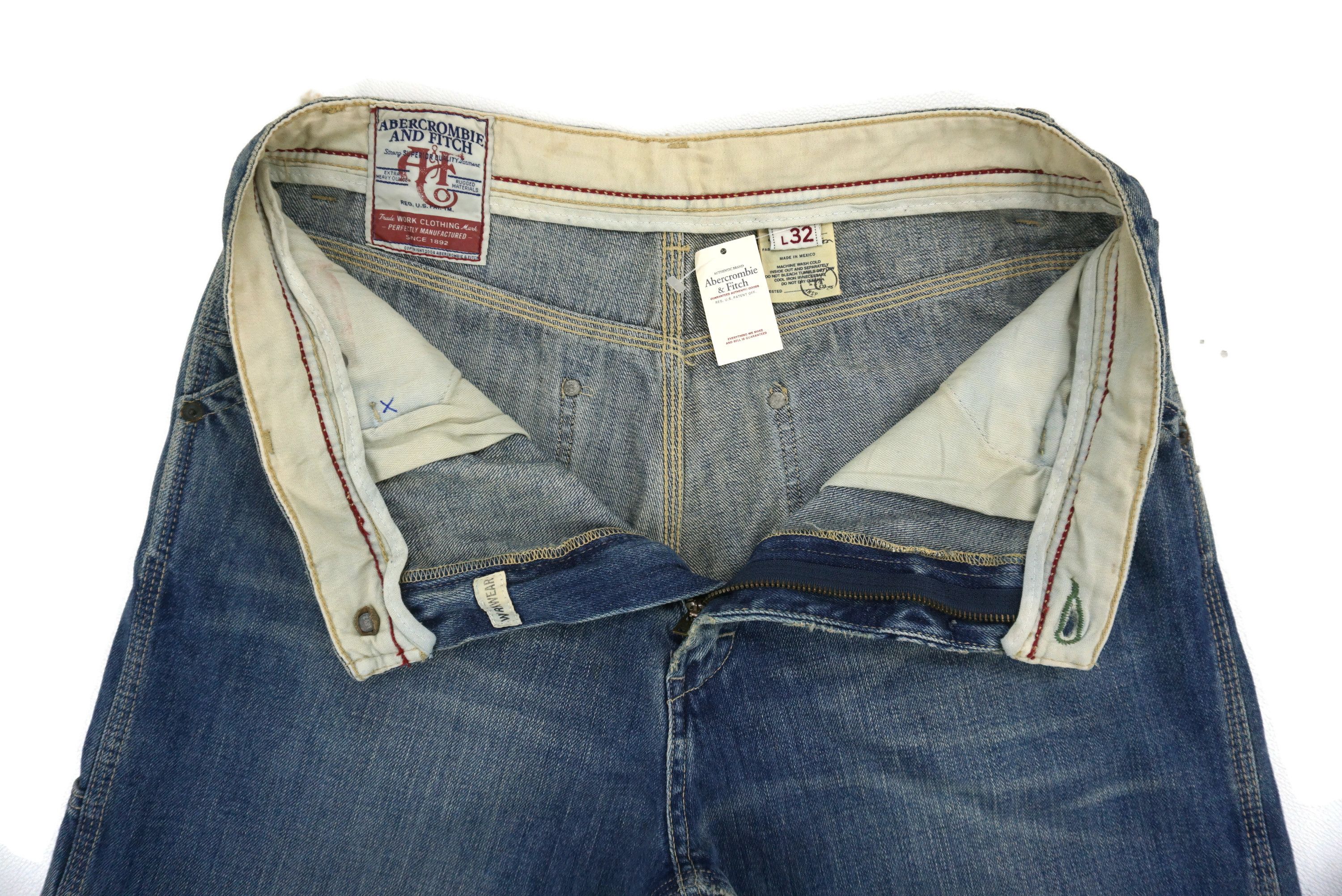 Abercrombie & Fitch Abercrombie Jeans Size W35xL31 Baggy Workwear Denim Size US 32 / EU 48 - 4 Thumbnail