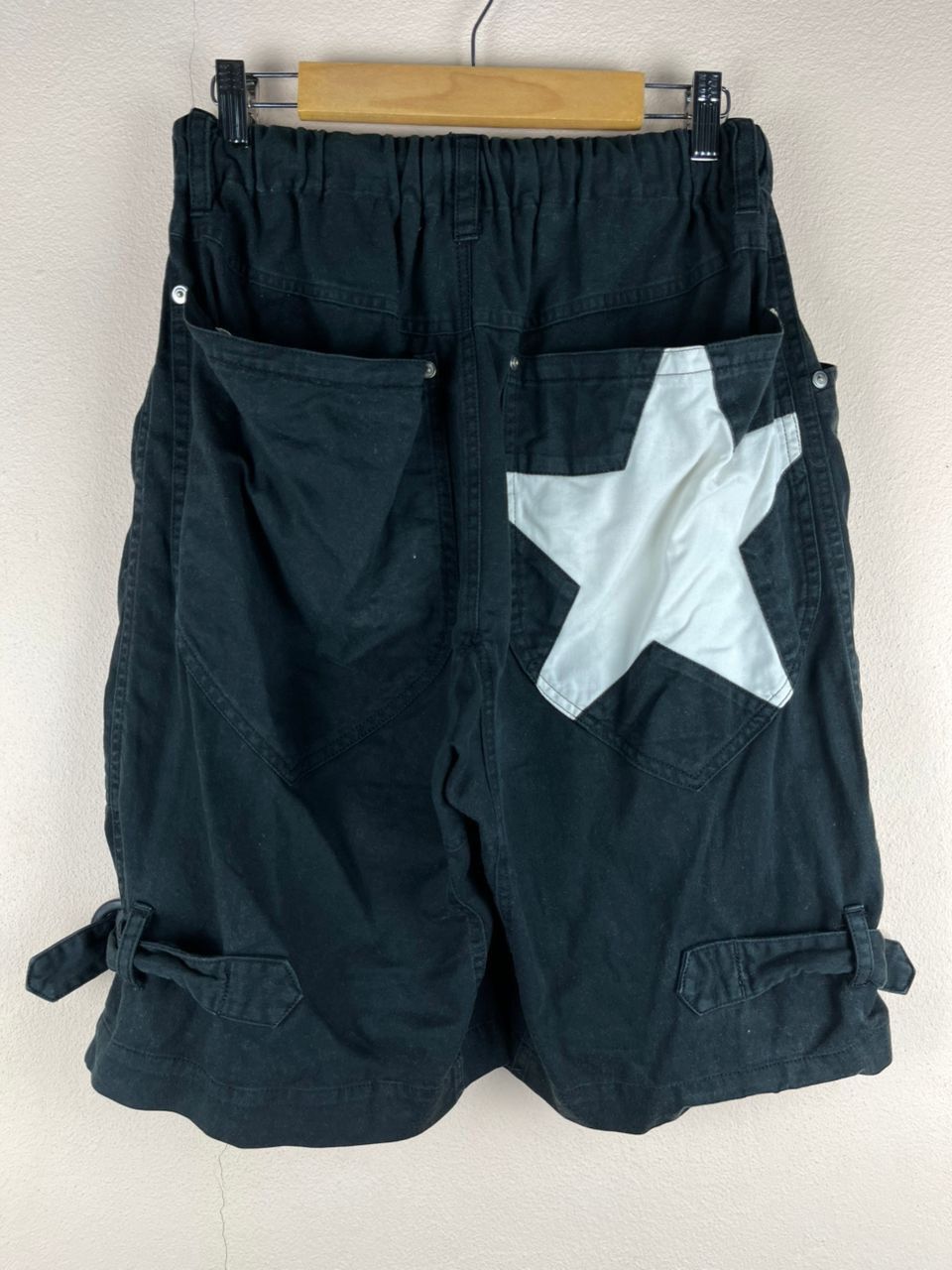 20471120 × If Six Was Nine × Japanese Brand Milkboy Star Patch Short Pant Size US 34 / EU 50 - 2 Thumbnail