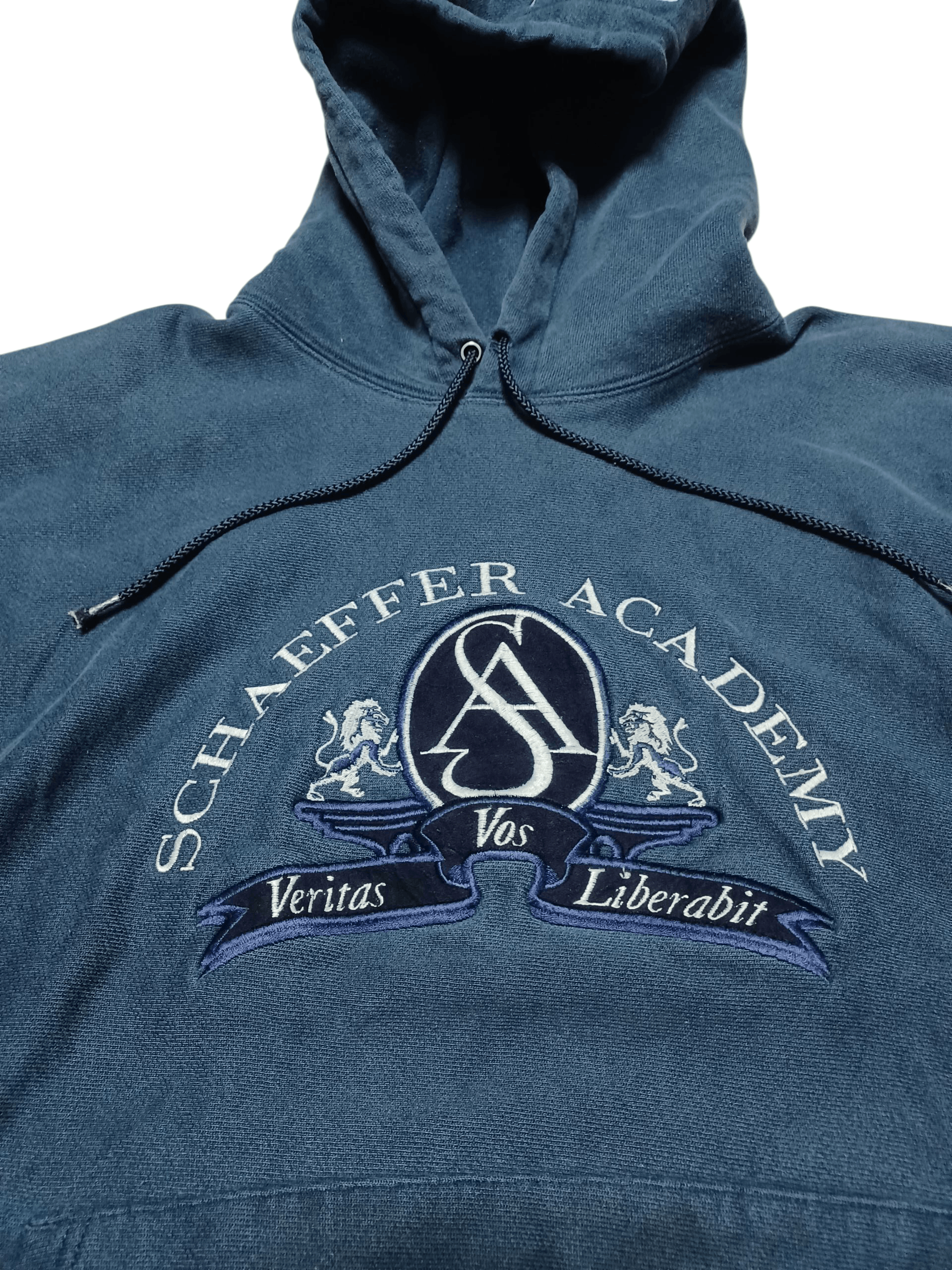 Champion SCHAEFFER ACADEMY CHAMPION VINTAGE REVERSE WEAVE HOODIE Size US L / EU 52-54 / 3 - 2 Thumbnail