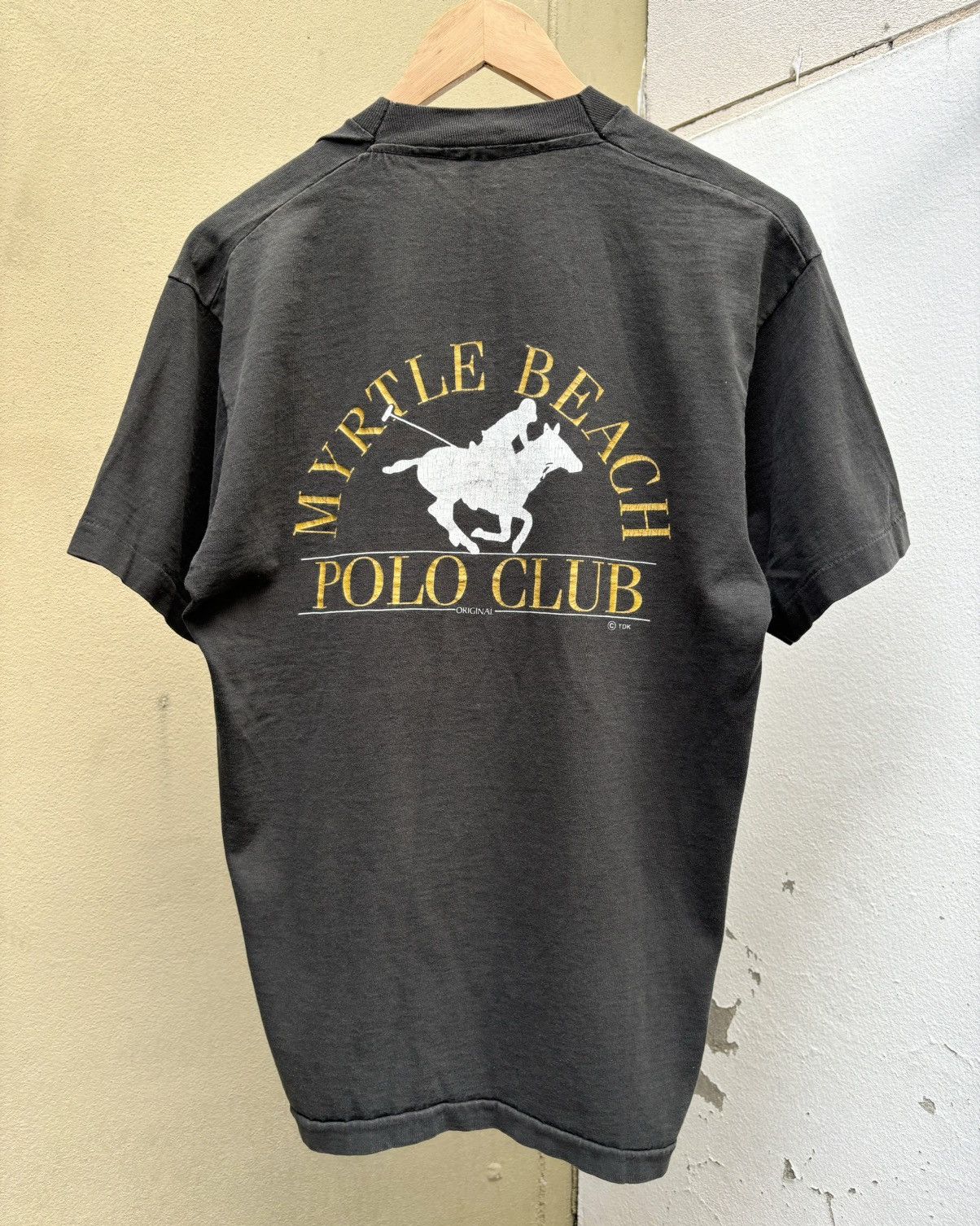 Faded POLO CLUB 90s T Shirt