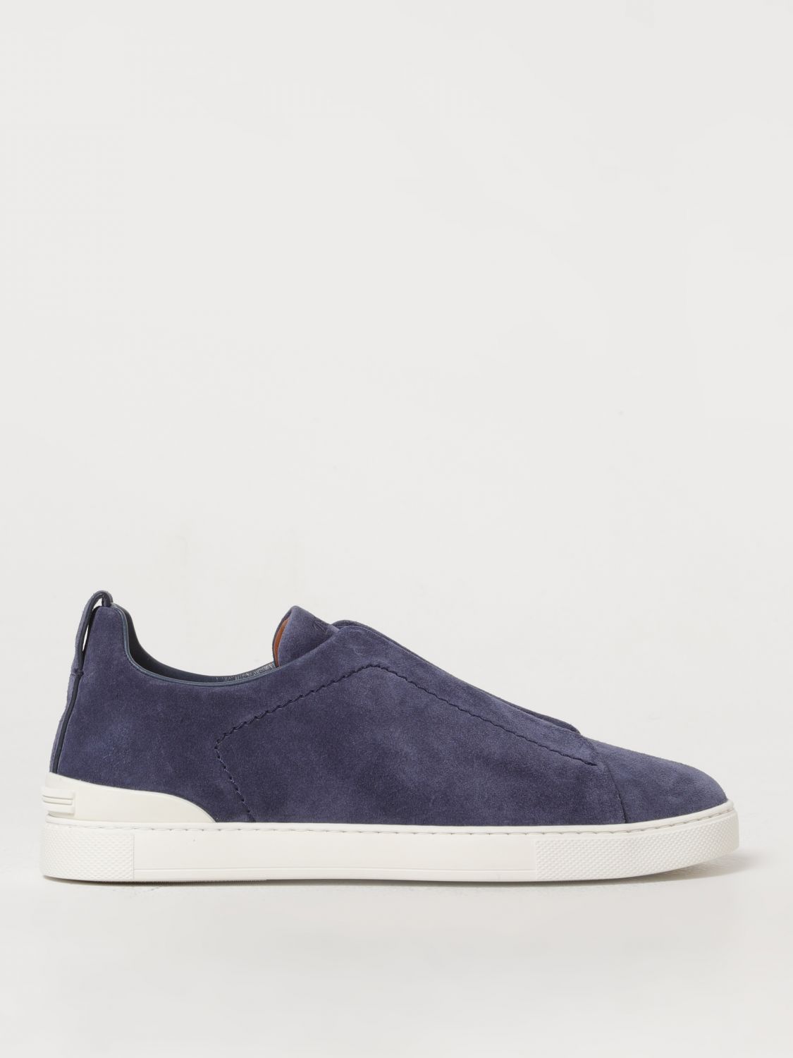 image of Ermenegildo Zegna Zegna Sneakers Men Blue (Size 12)