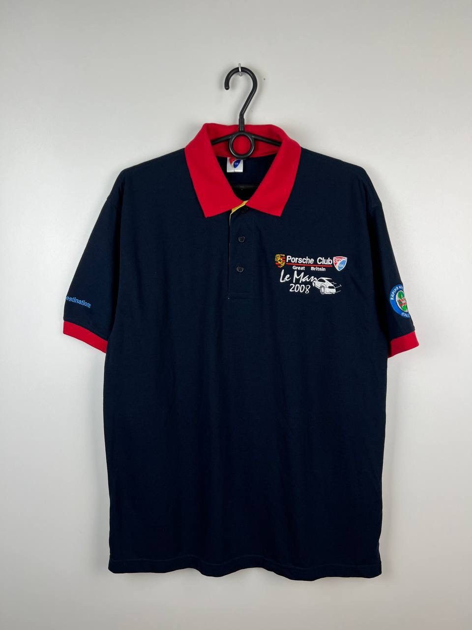 Porsche Design Porsche Club 2008 car polo t-shirts size L Size US L / EU 52-54 / 3 - 1 Thumbnail
