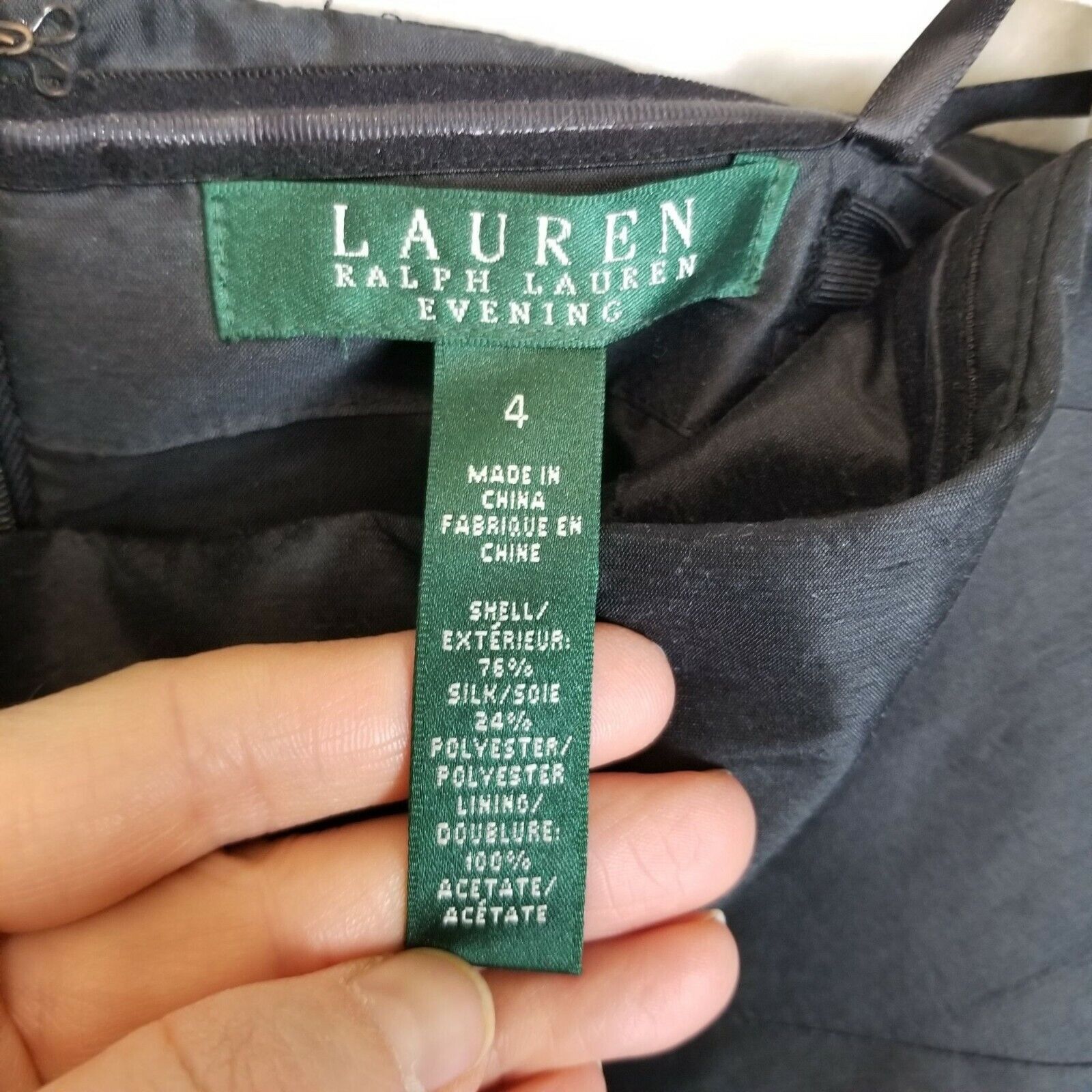 Lauren Ralph Lauren Lauren Ralph Lauren Womens Silk Hoco Strapless Mini Dress 4 Size S / US 4 / IT 40 - 5 Thumbnail