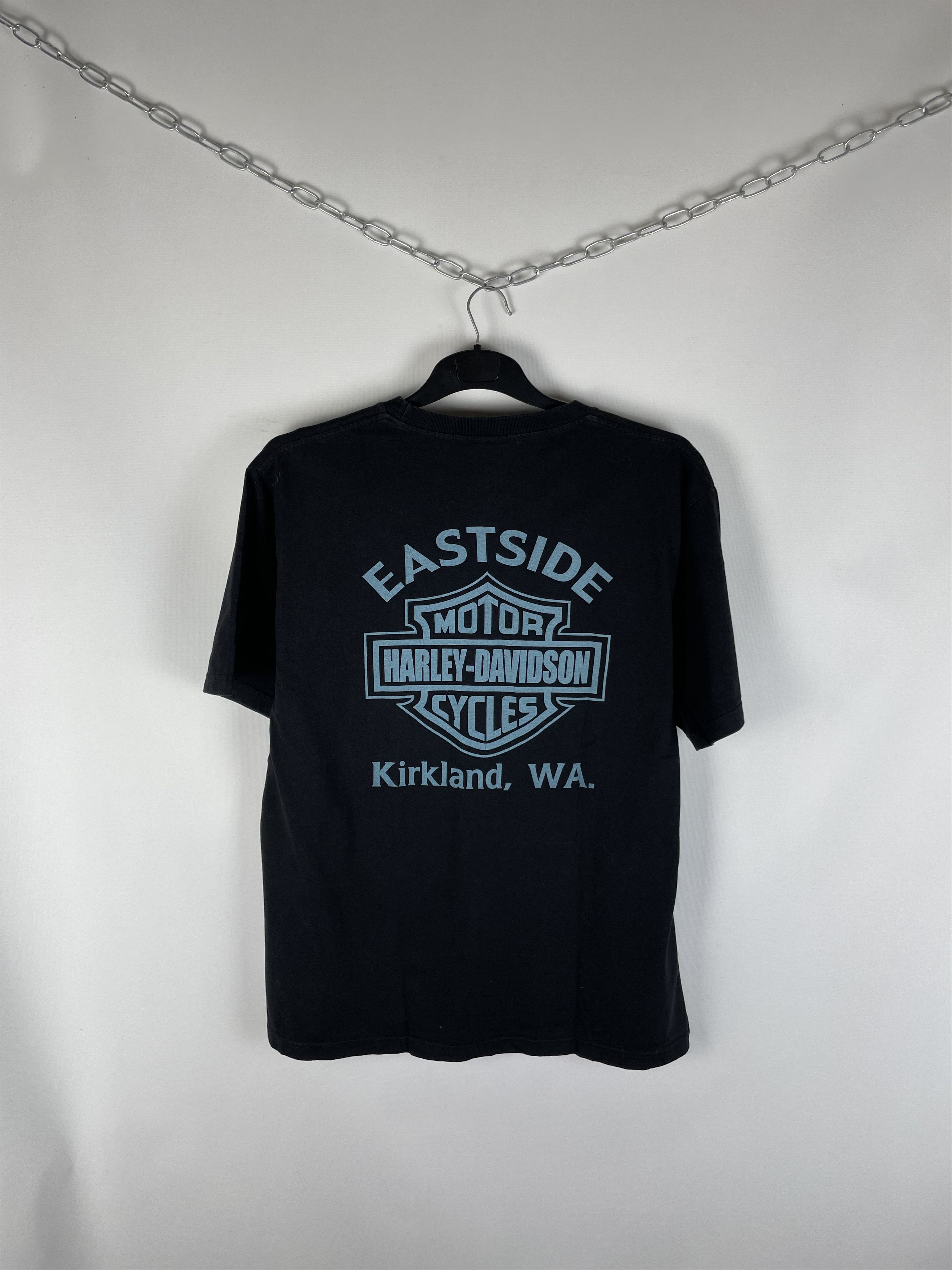 Harley Davidson Vintage HARLEY DAVIDSON Tee Graphic T Shirt Size US XL / EU 56 / 4 - 7 Thumbnail