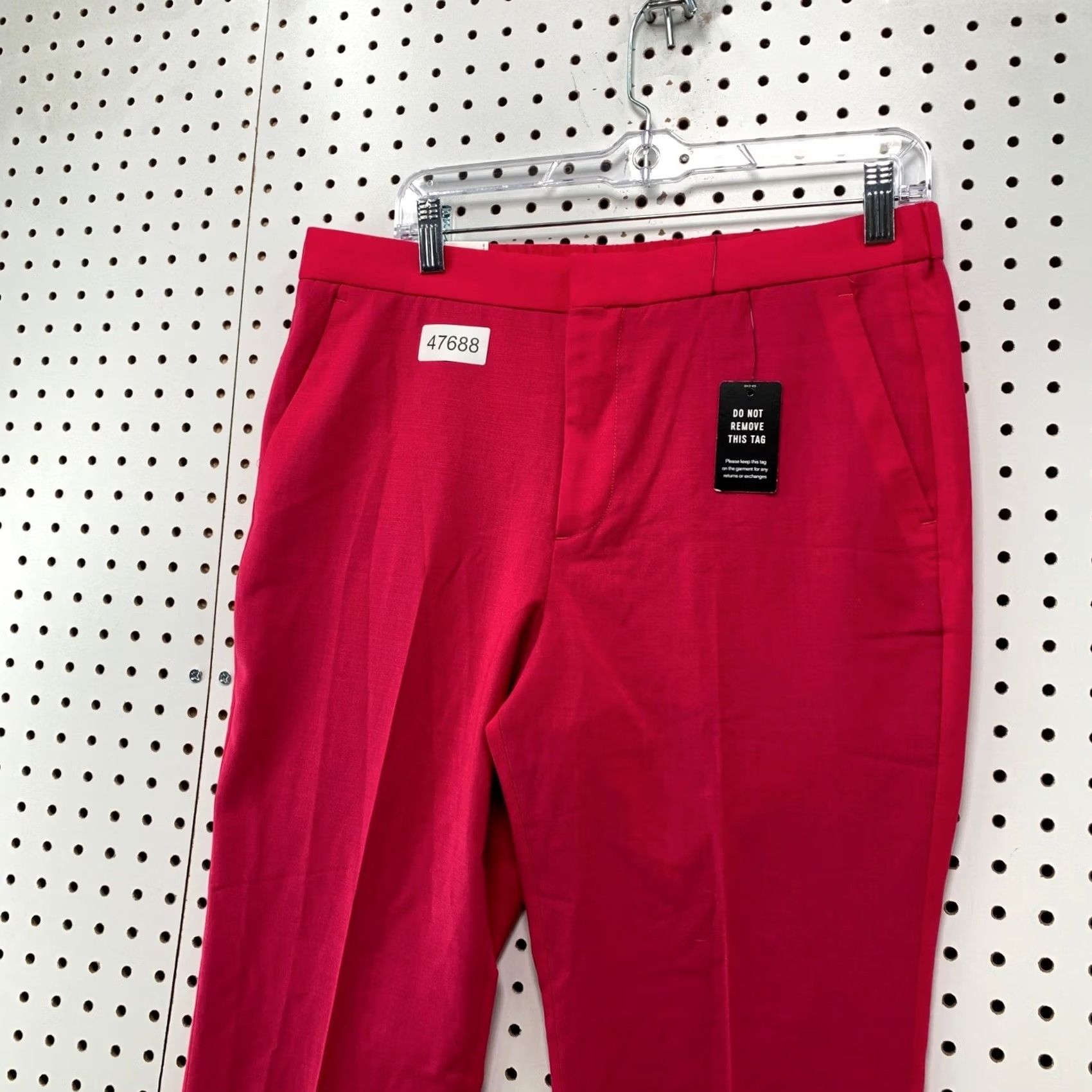 Express Express Pink Extra Slim Wool Blend Dress Pants Womens 32x30 NWT Size 24" / US 00 / IT 34 - 7 Thumbnail