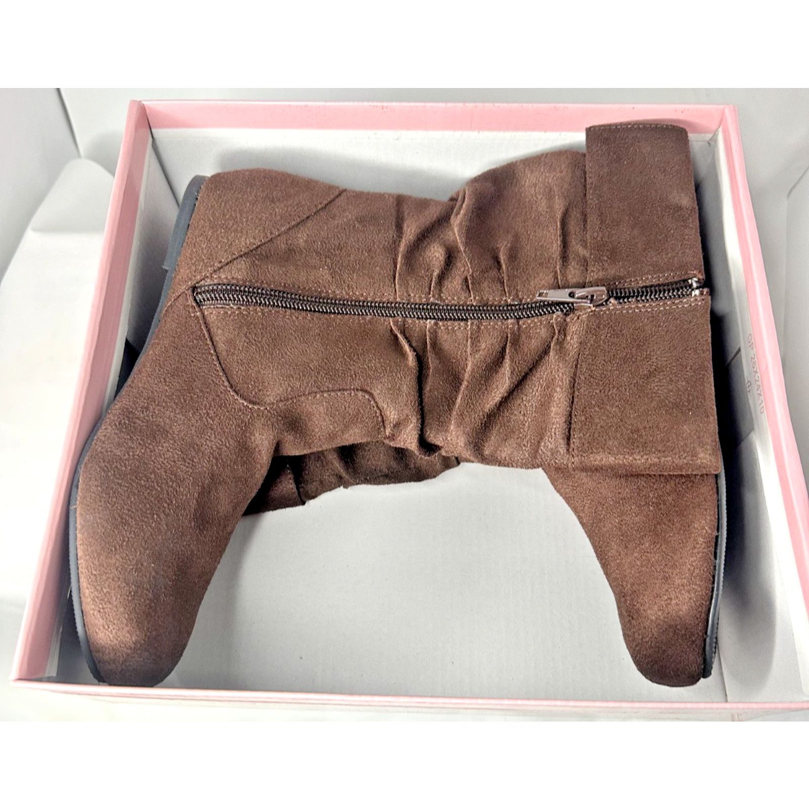 Other New Jelly Beans Little Girls Brown Round Toe Flat Boots Size US 4 / IT 34 - 5 Thumbnail