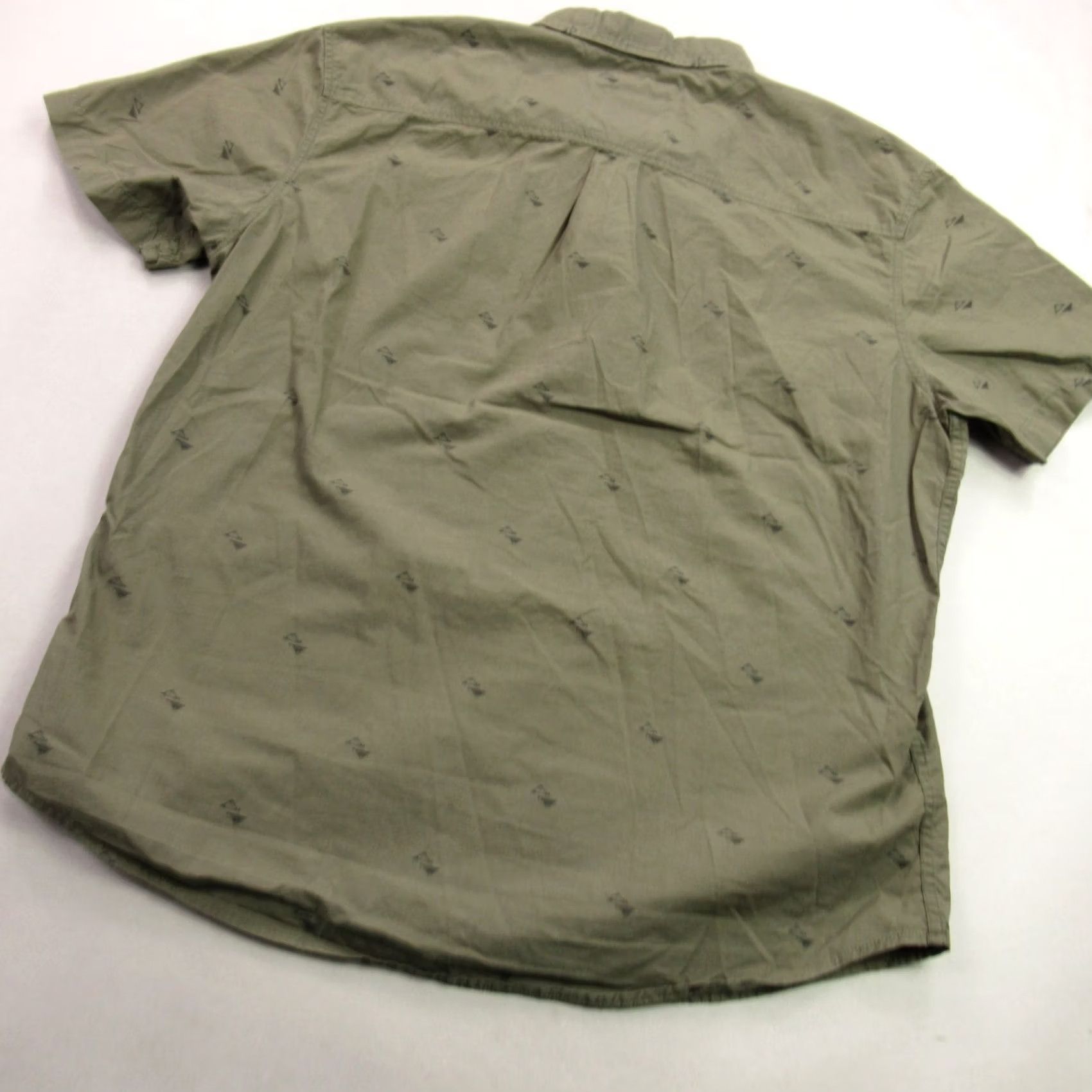 Prana prAna Shirt Mens XL Short Sleeve Button Front Green Lightweight Casual Size US XL / EU 56 / 4 - 7 Thumbnail