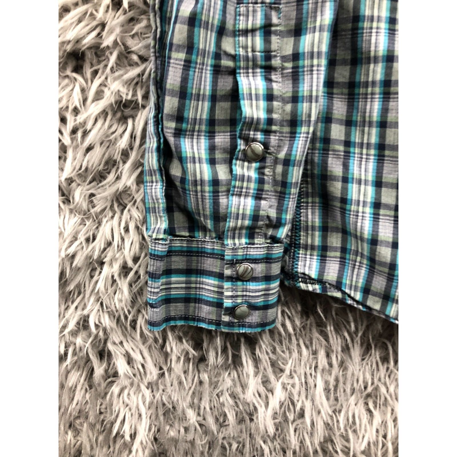 Prana Prana Slim Fit Shirt M Mens Long Sleeve Striped Multicolor Button-Up Size US M / EU 48-50 / 2 - 2 Thumbnail