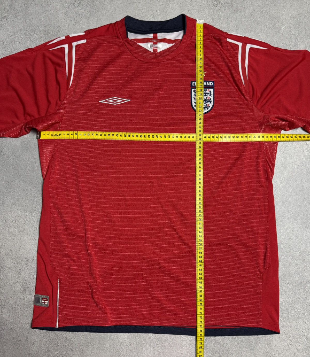 Umbro England 2004 2006 Home Football Shirt Soccer Jersey Umbro Size US XL / EU 56 / 4 - 12 Thumbnail