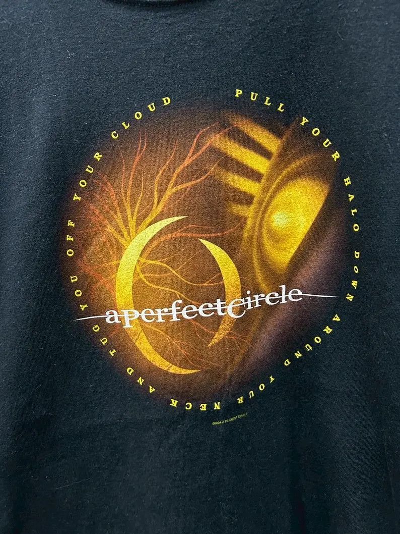 Vintage Vintage 2004 A Perfect Circle Band tshirt size L Size US L / EU 52-54 / 3 - 3 Thumbnail