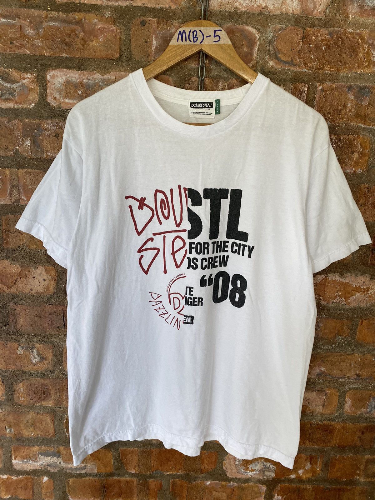 Japanese Brand × Recon × Stussy 2008 Double Steal Japan Stussy font split limited crew Size US L / EU 52-54 / 3 - 2 Thumbnail