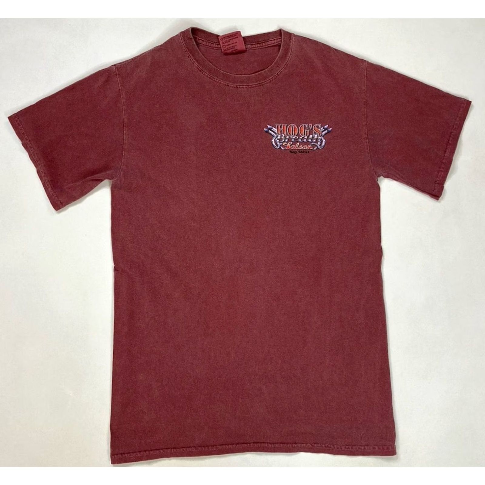 Comfort Colors Hog's Breath Saloon Key West Graphic T-shirt Men Small Red Short Sleeve Size US S / EU 44-46 / 1 - 3 Thumbnail