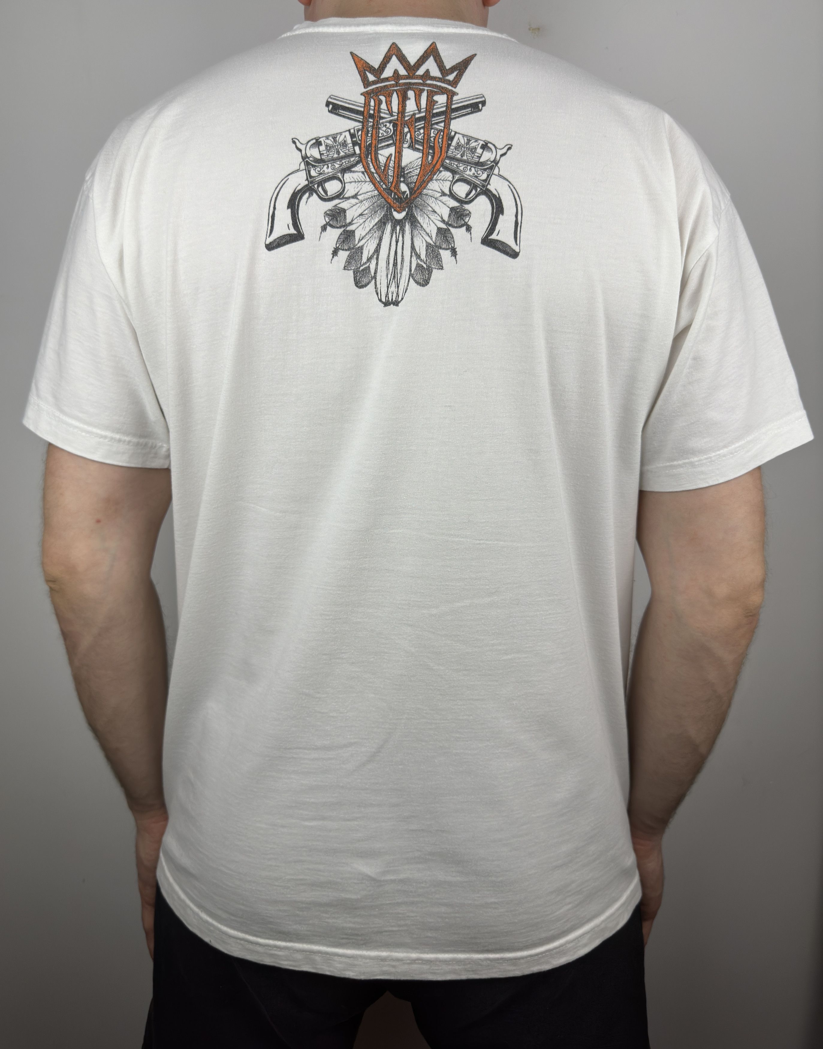 West Coast Choppers Vintage West Coast Choppers Skull Graphic T Shirt Tee Size US L / EU 52-54 / 3 - 4 Thumbnail