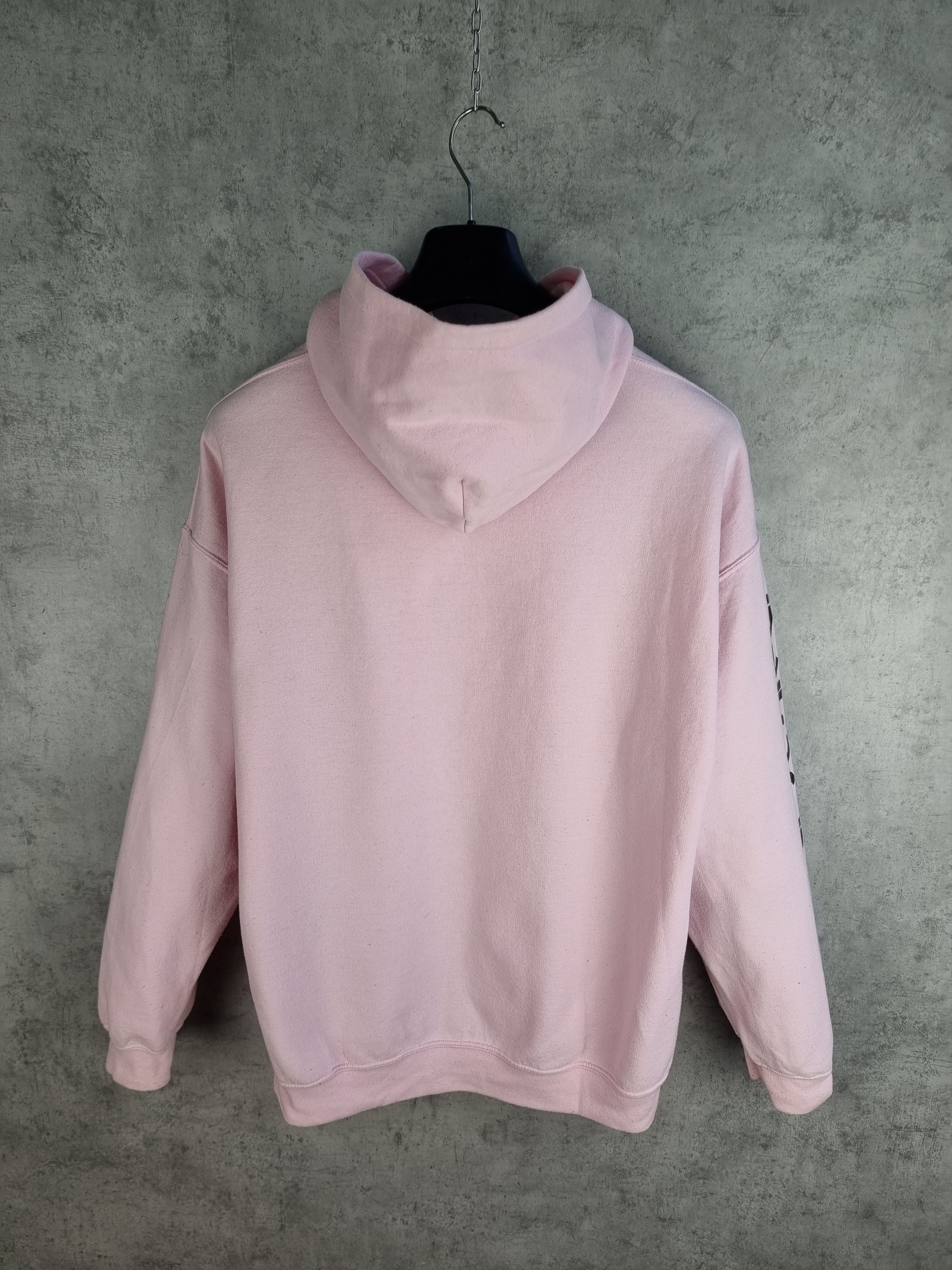 Anime × Japanese Brand Vintage Light Pink Symbols Design Hoodie Sweatshirt Size US XL / EU 56 / 4 - 7 Thumbnail