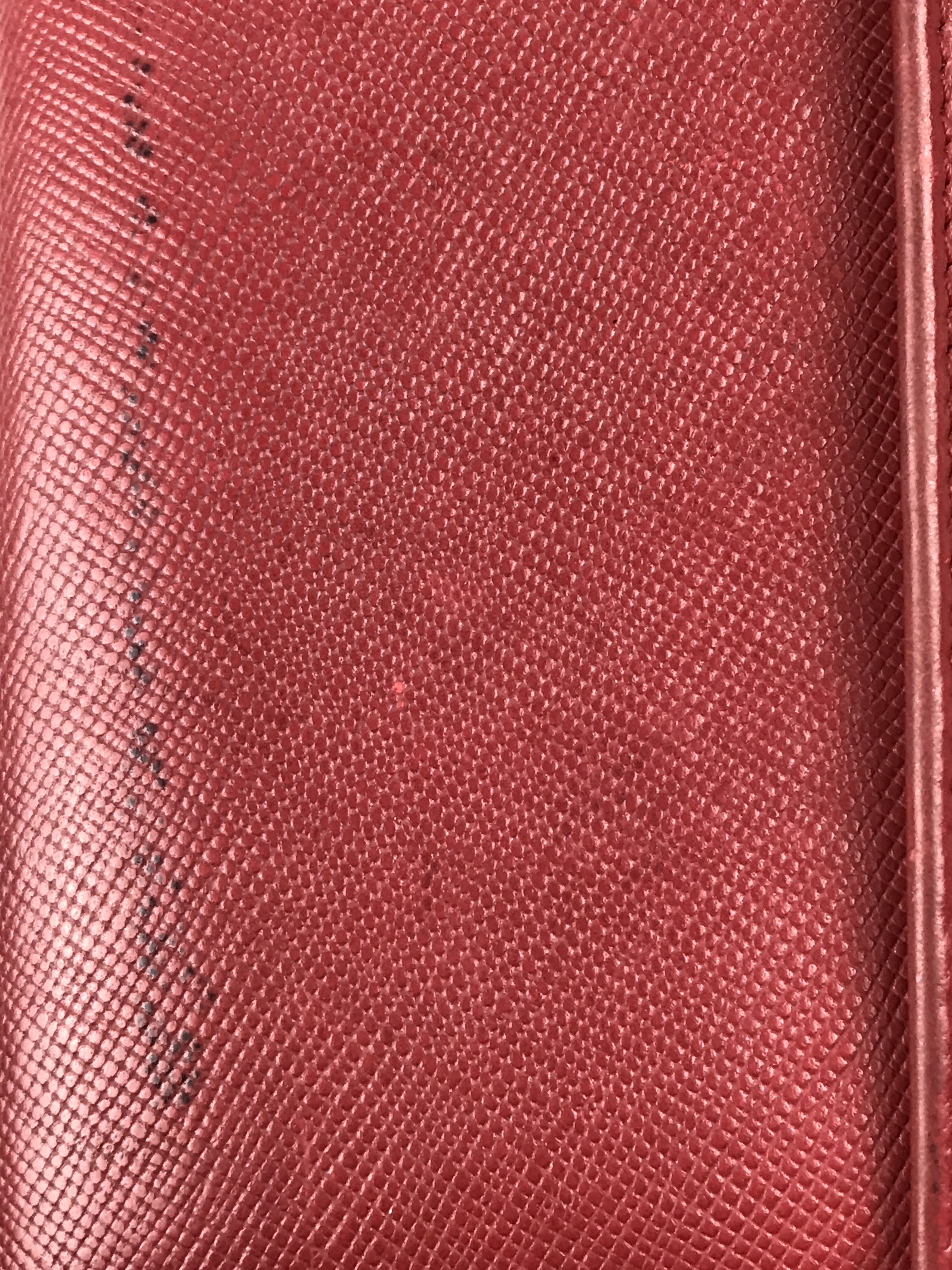Prada × Vintage Vintage Prada Red Logo Trifold Wallet Size ONE SIZE - 20 Thumbnail