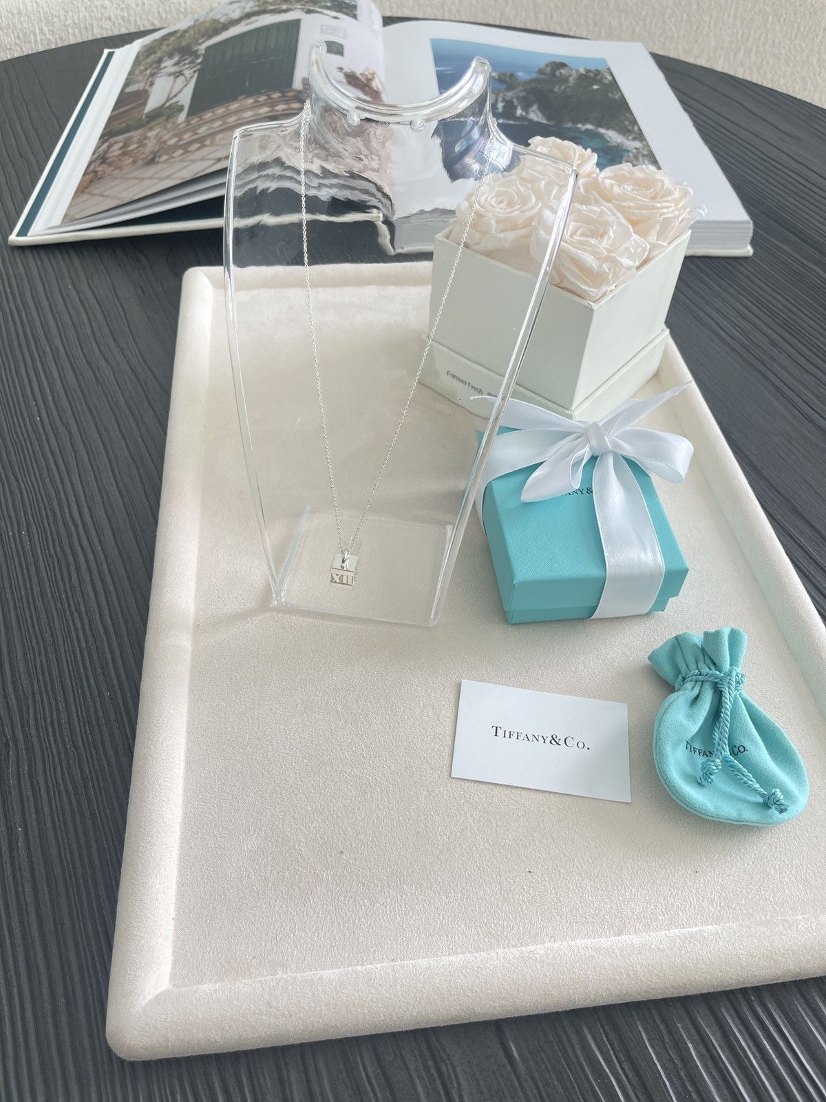 Tiffany & Co. Tiffany & Co. Atlas Cube Necklace Silver 16” NEW $500 Size ONE SIZE - 4 Thumbnail