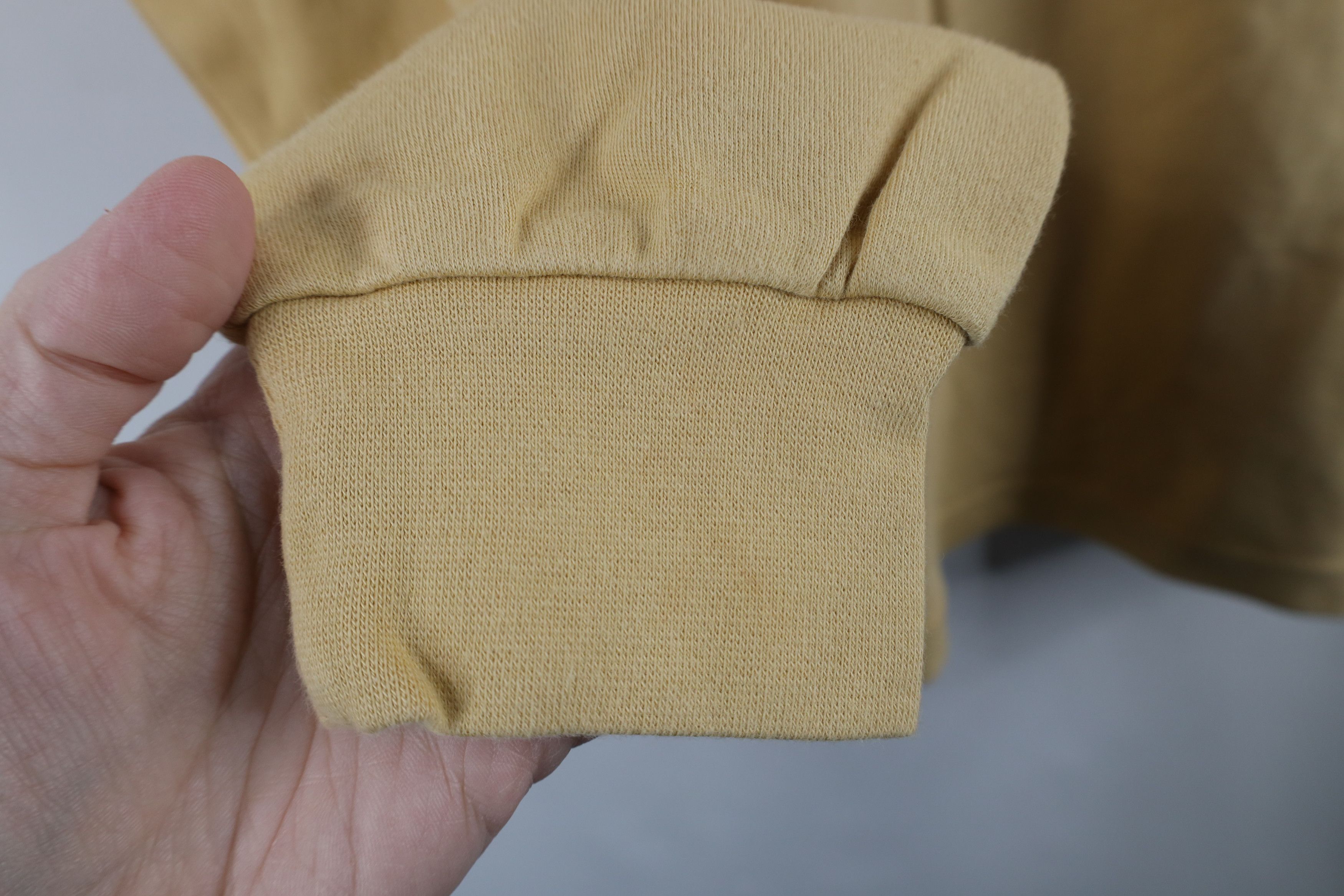 Vintage × Woolrich Woolen Mills Vintage 90s Woolrich Blank Turtleneck T-Shirt Wheat Brown Size M / US 6-8 / IT 42-44 - 6 Thumbnail