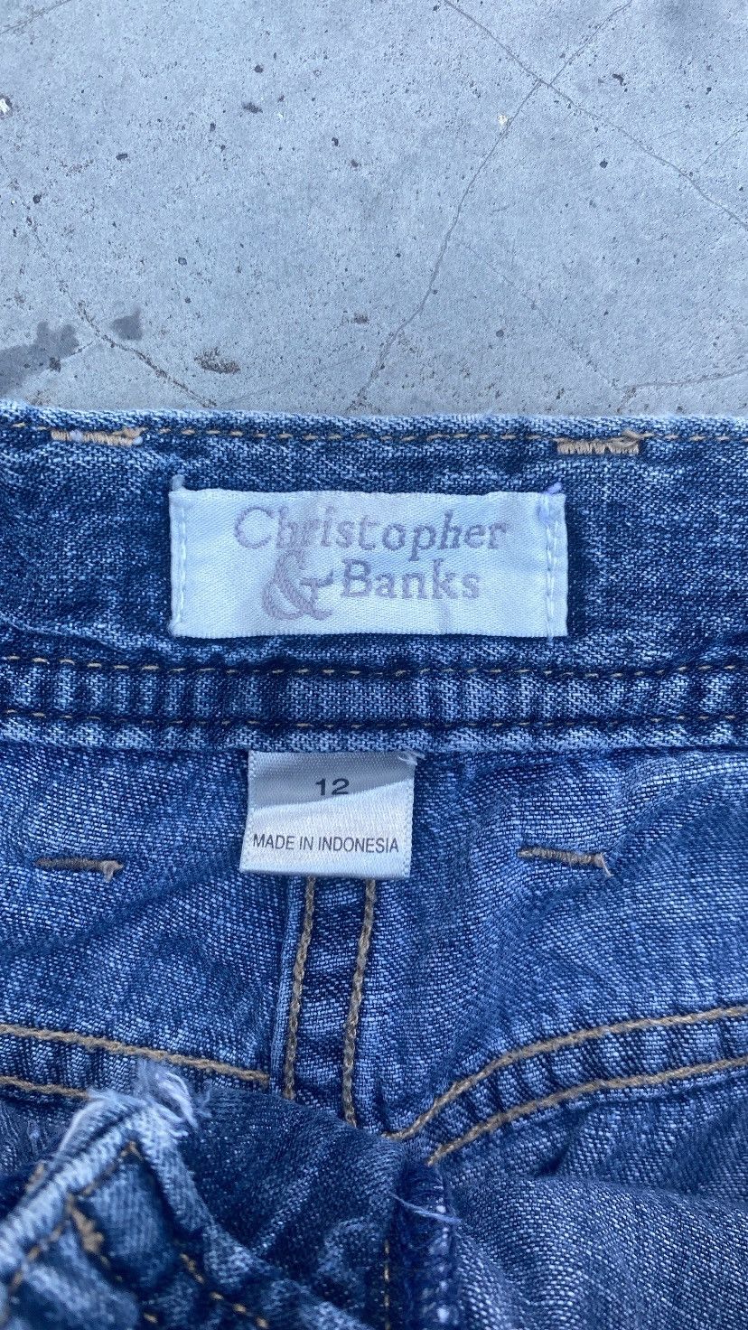 Japanese Brand CHRISTOPHER & BANKS DENIM JEANS Size US 32 / EU 48 - 3 Thumbnail