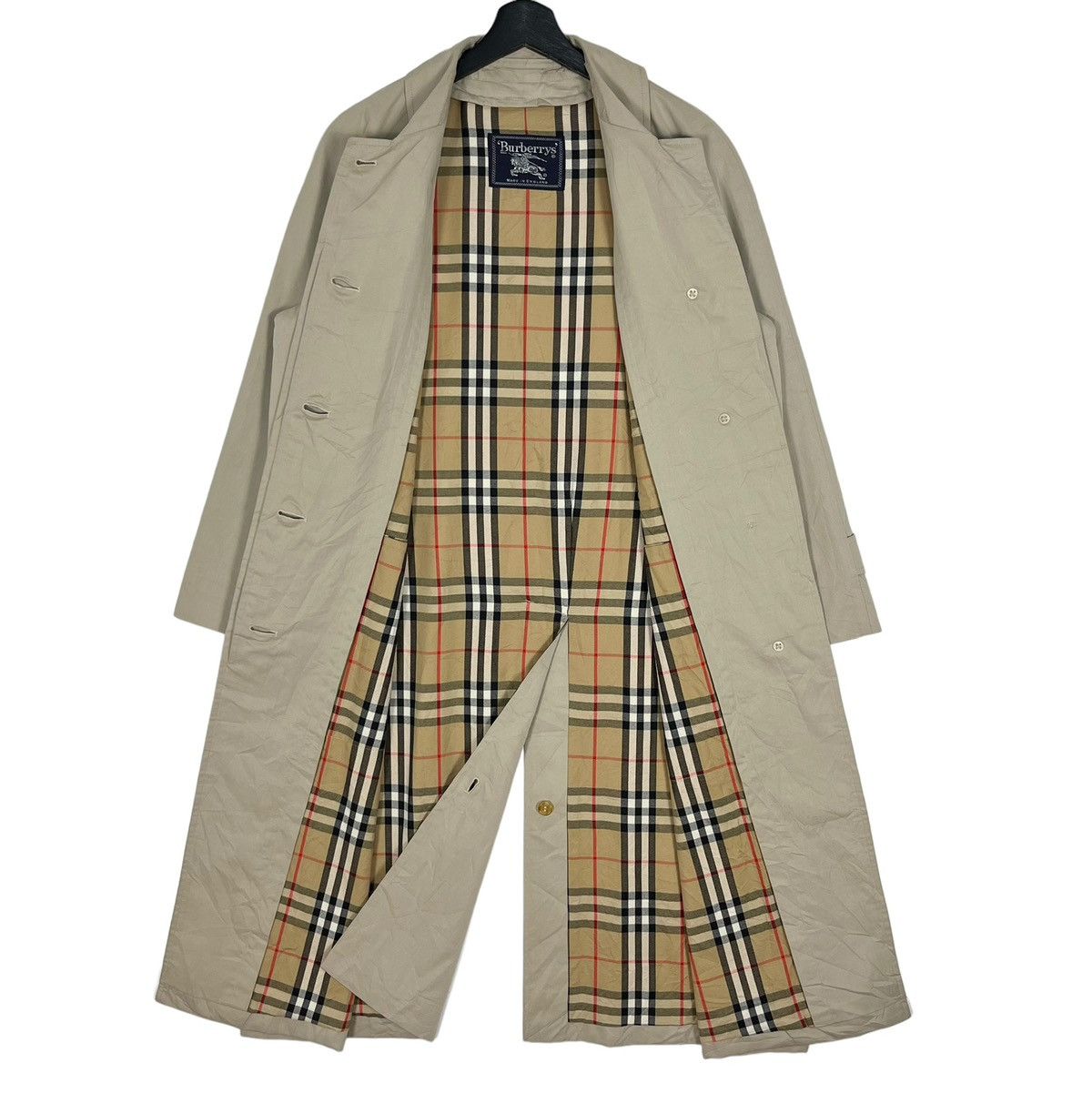 Burberry × Vintage Vintage 90’s Burberrys Women’s Trench Coat Size S / US 4 / IT 40 - 8 Thumbnail