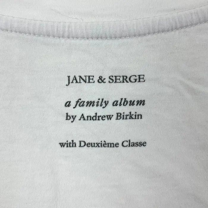 Vintage PHOTOFOLIO ANDREW BIRKIN Jane & Serge Tee Shirt Size US S / EU 44-46 / 1 - 5 Thumbnail