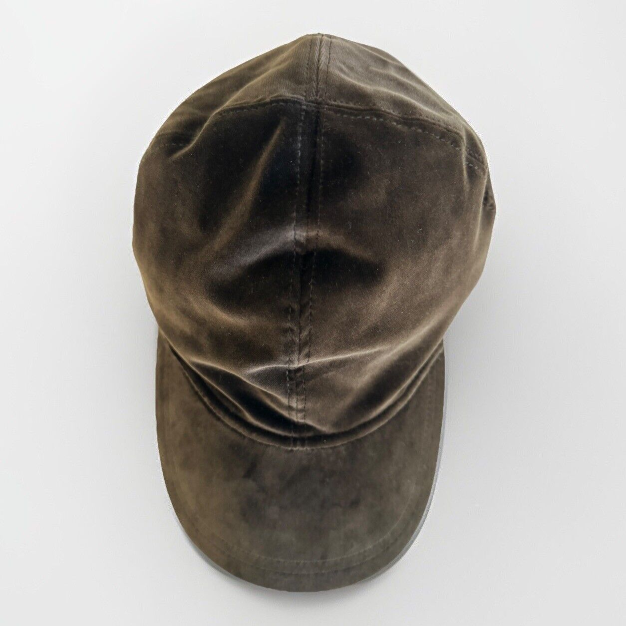 Paul & Shark Paul & Shark Baseball Cap Suede Aqualeather Brown Small Size ONE SIZE - 2 Thumbnail