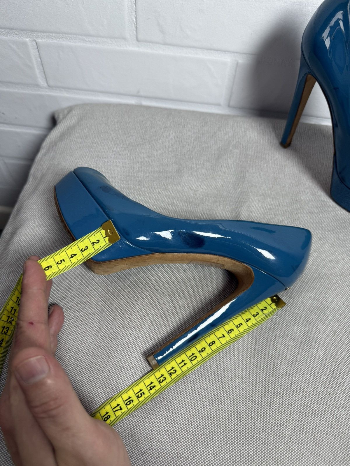 Dior Christian Dior Heels Shoes Patent Leather Size 37 STAINS Size US 7 / IT 37 - 12 Thumbnail