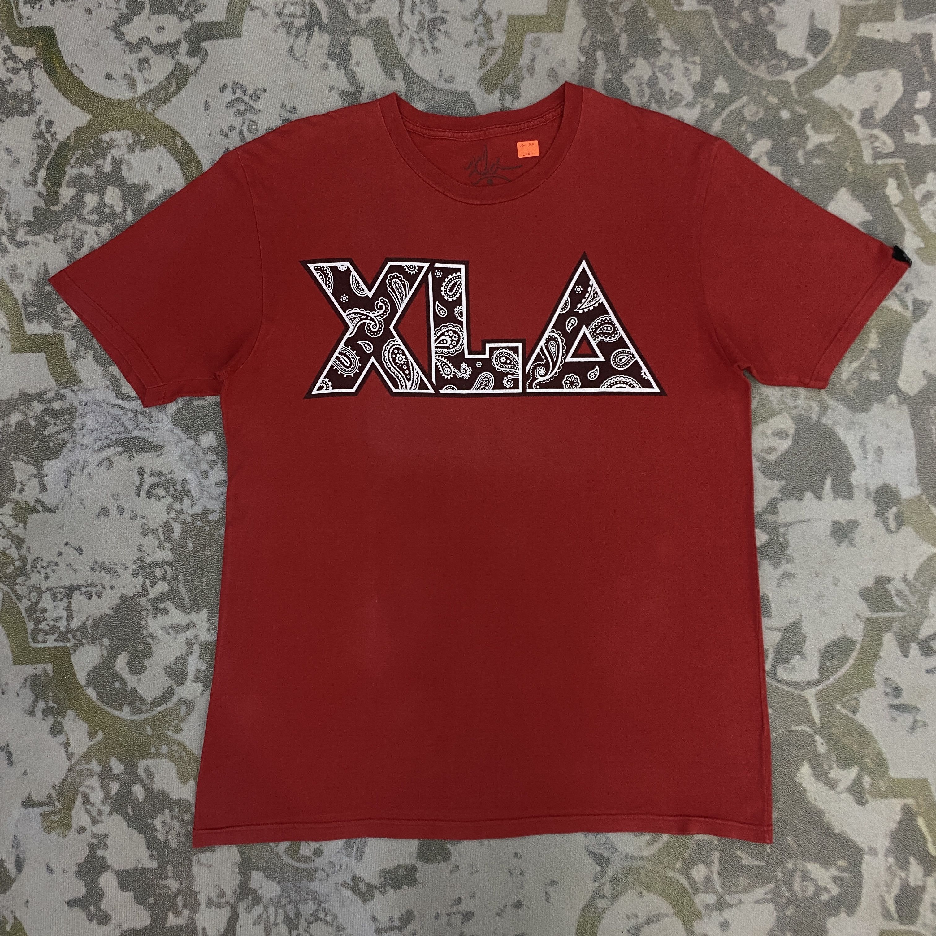 Japanese Brand XLA Printed Logo Large T-Shirt - L084 Size US L / EU 52-54 / 3 - 1 Thumbnail