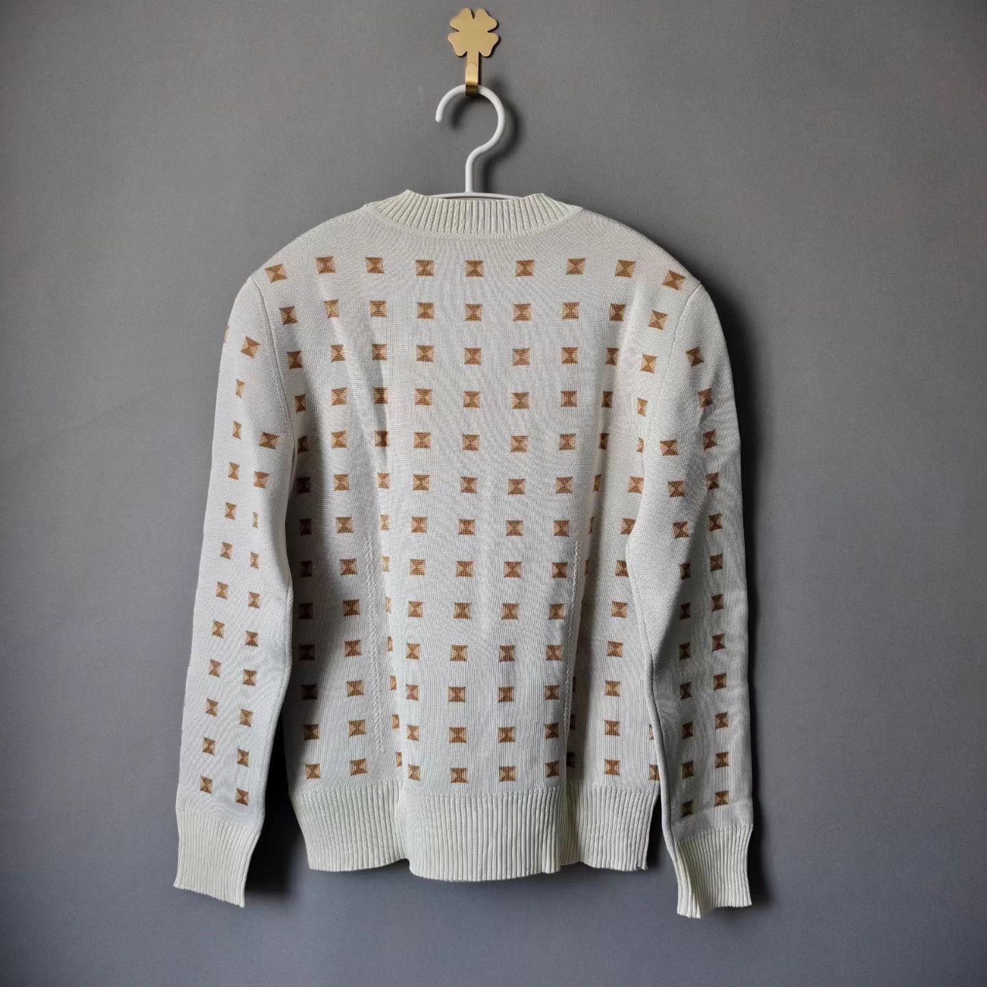 Hermes Hermes Printed Knit Long Sleeve Top Size 34 99% Size XS / US 0-2 / IT 36-38 - 2 Thumbnail