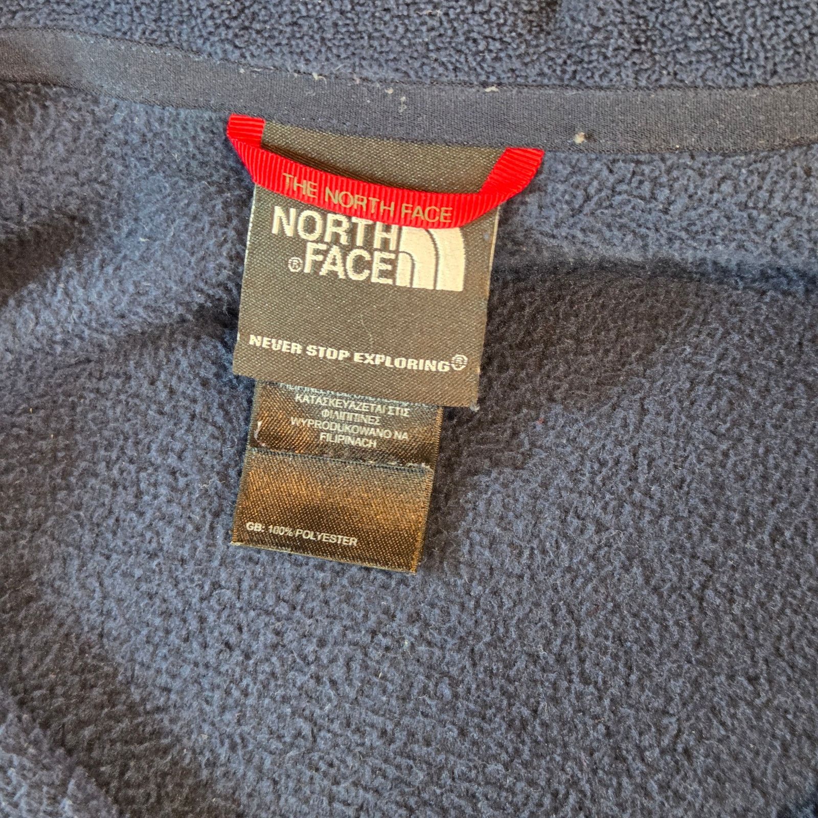 The North Face North Face Navy 1/4 Zip Fleece L Size US L / EU 52-54 / 3 - 4 Thumbnail