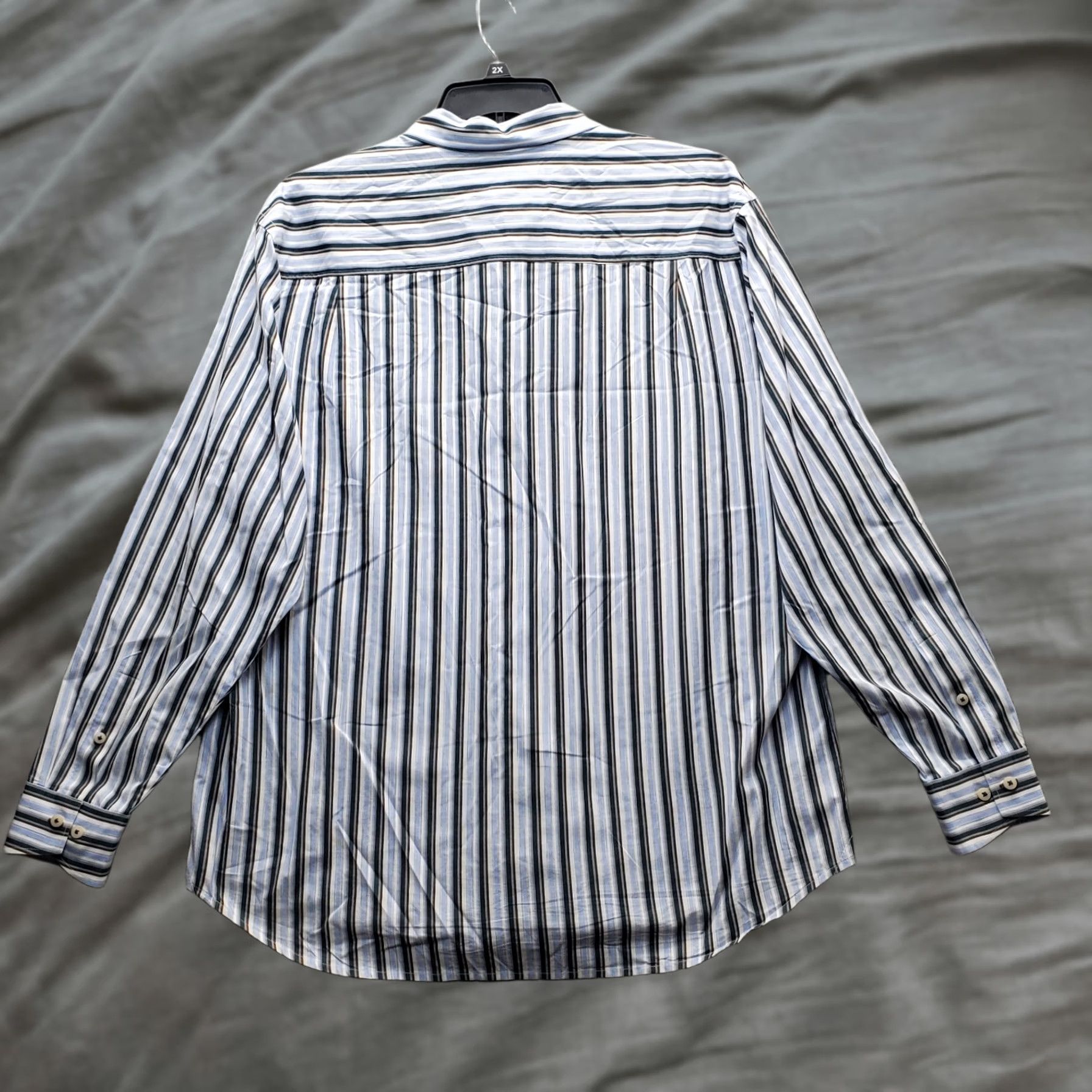 Tommy Bahama Tommy Bahama Casual Shirt Men’s XL Multicolor Striped Long Sleeve Collared Button Up Size US XL / EU 56 / 4 - 1 Thumbnail