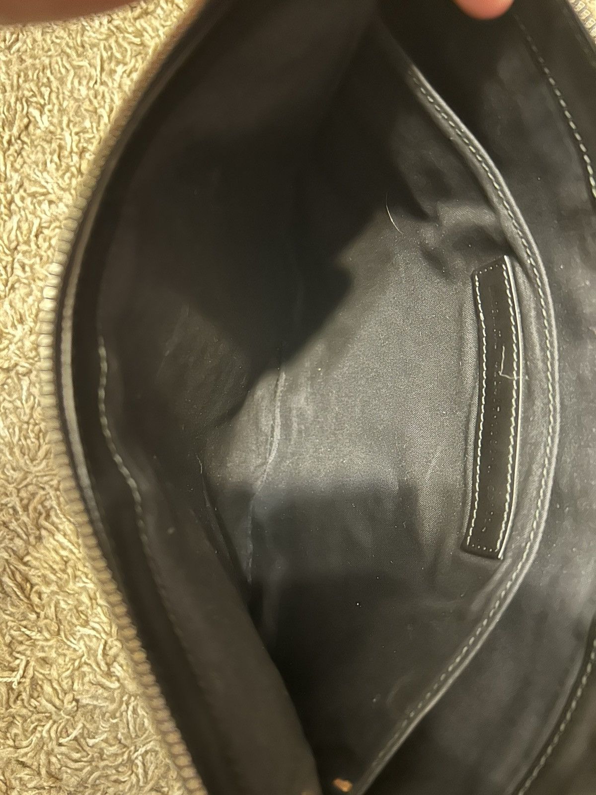 Balenciaga × Designer Balenciaga Canvas Pouch Clutch Made in Italy Authentic Size ONE SIZE - 8 Thumbnail